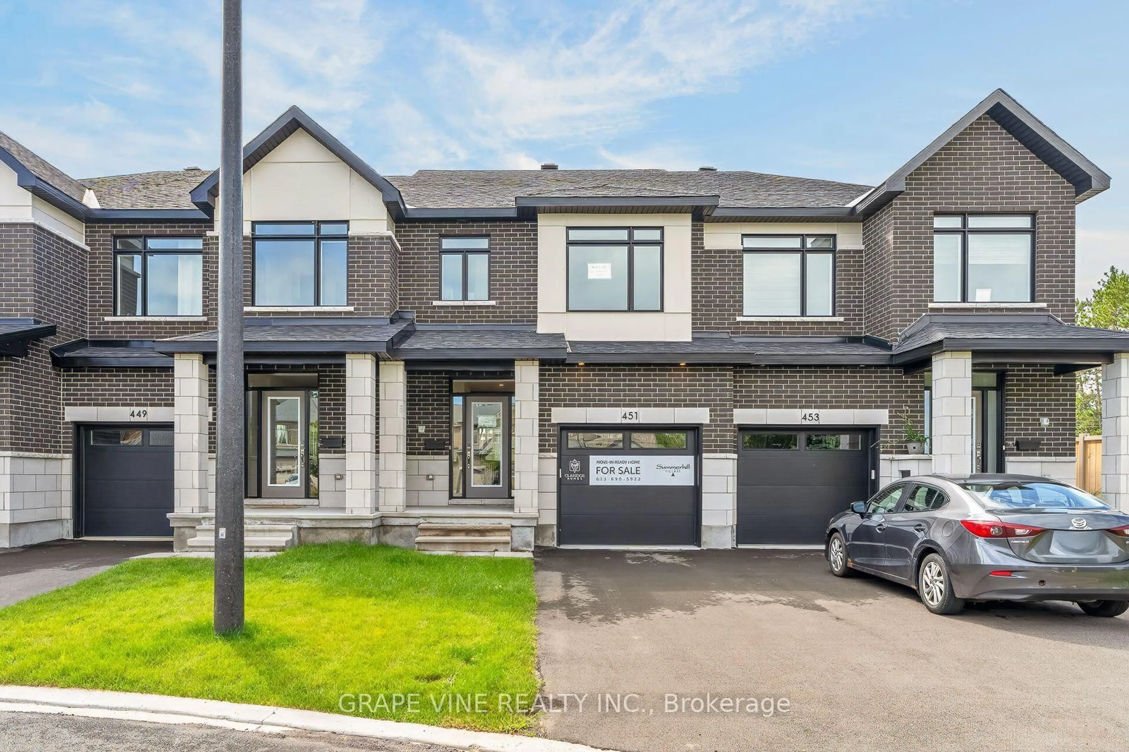 Home with brick exterior material, street for 451 Haresfield Crt, Ottawa Ontario K4M 0B6