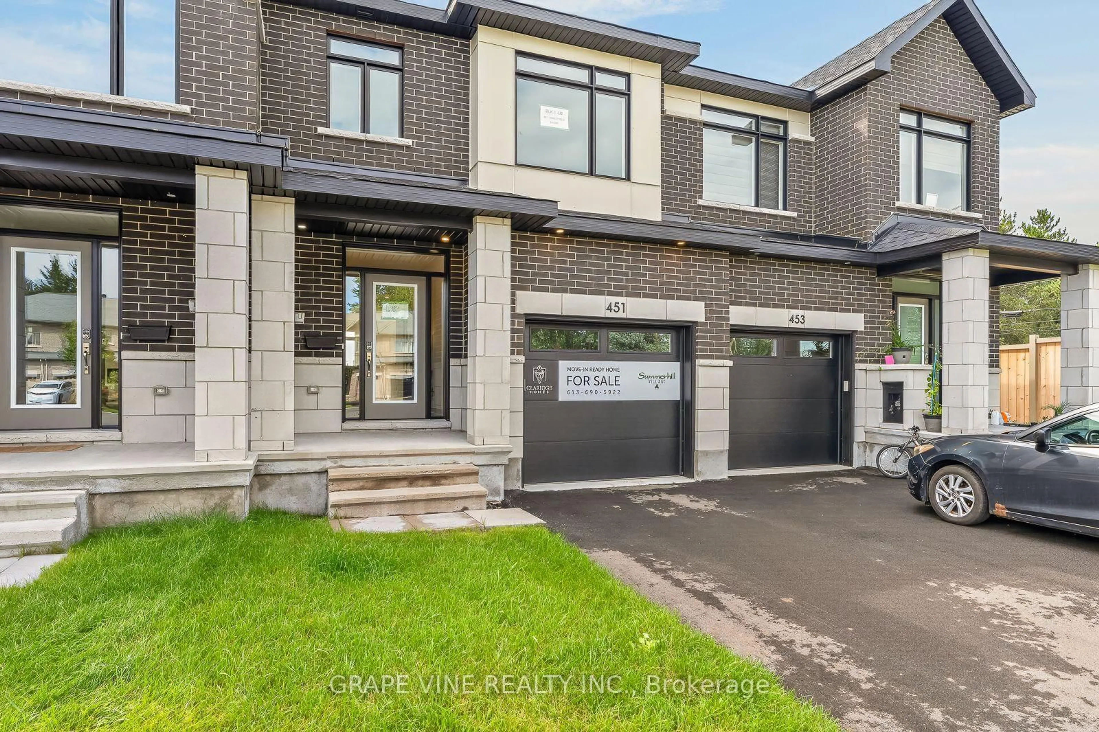 Home with brick exterior material, street for 451 Haresfield Crt, Ottawa Ontario K4M 0B6