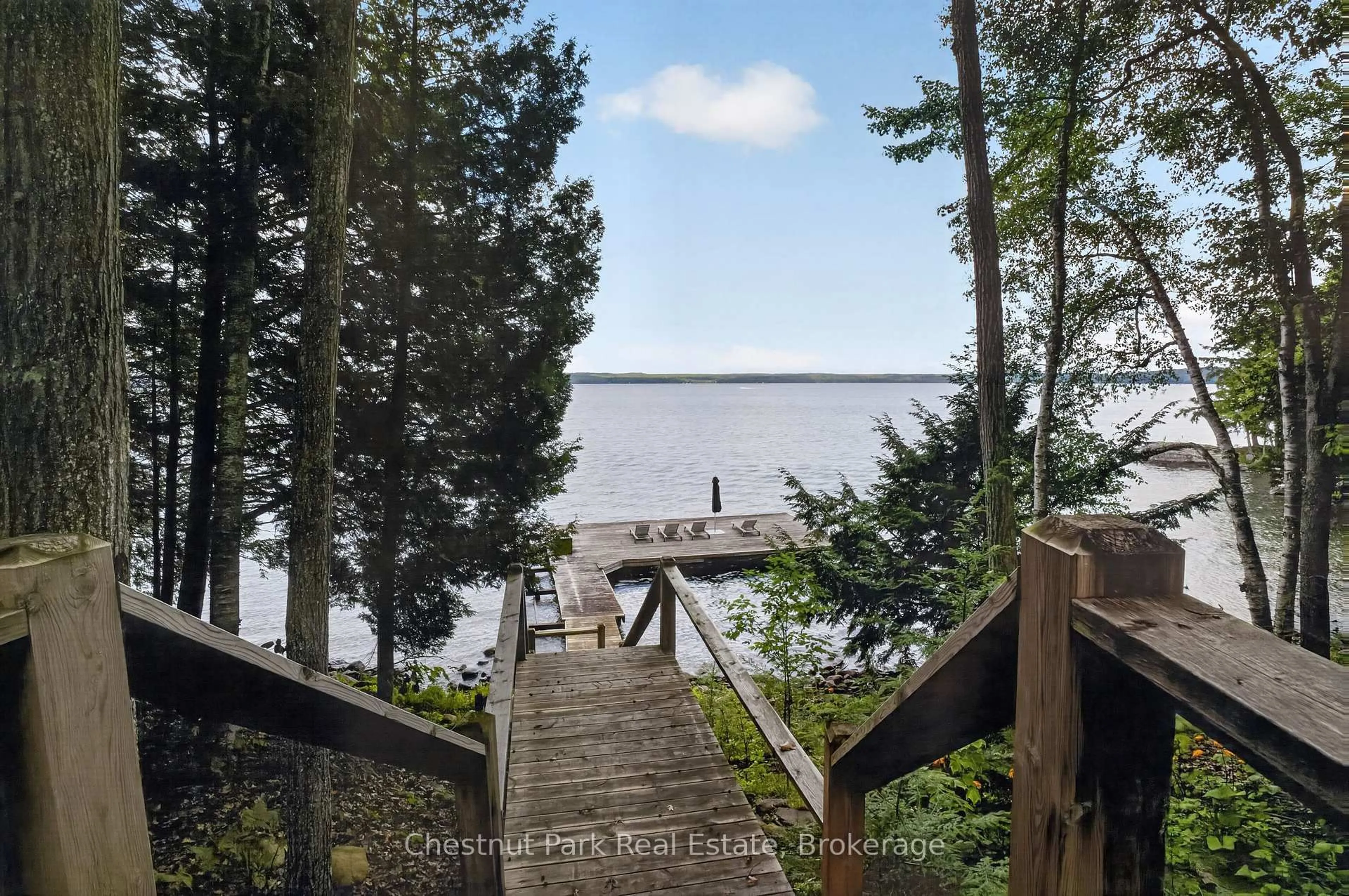 Patio, water/lake/river/ocean view for 1119 - 28 Skeleton Lake 2 Rd Rd, Muskoka Lakes Ontario P0B 1M0