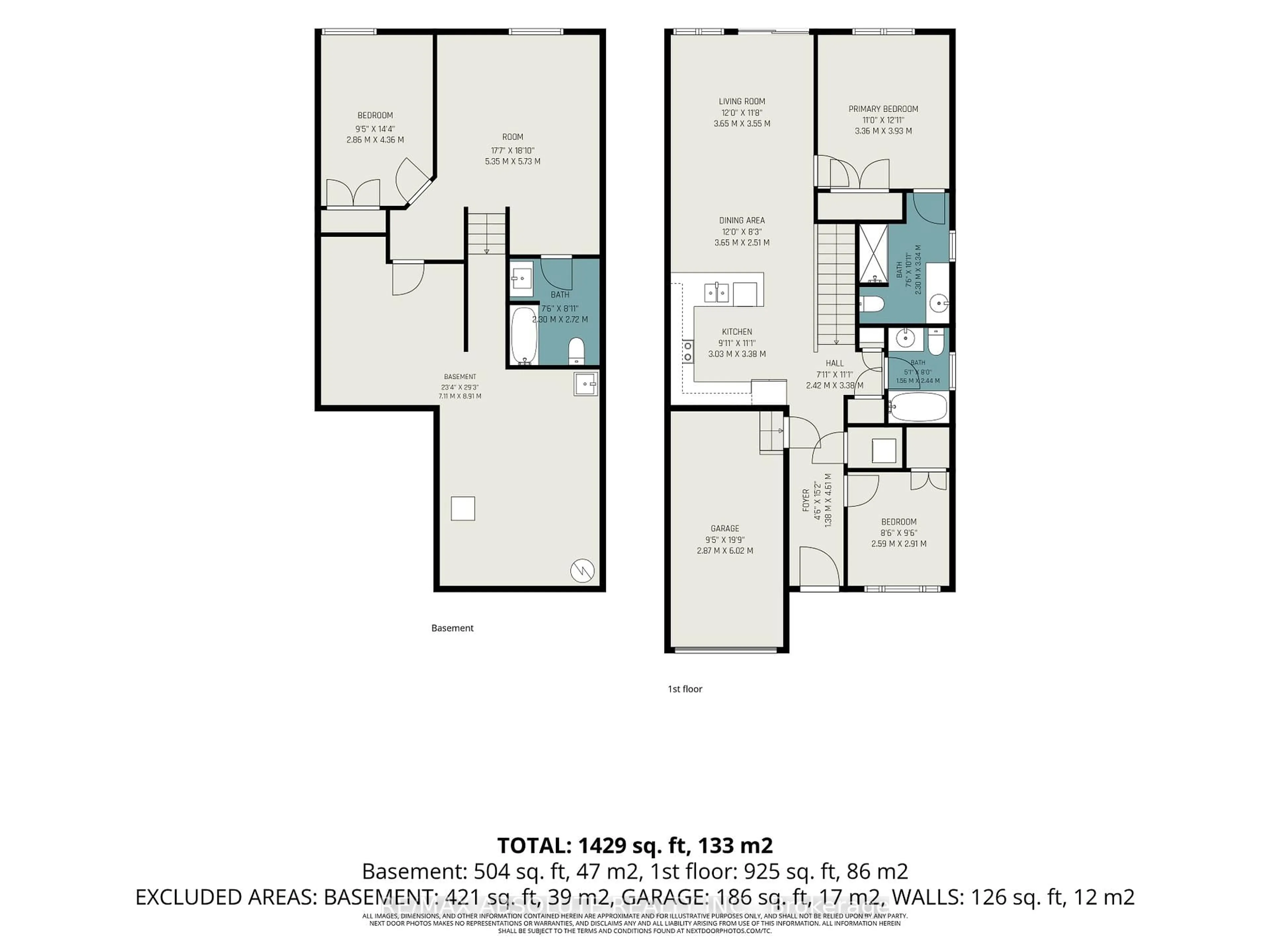Floor plan for 186 Seabert Dr, Arnprior Ontario K7S 0H9