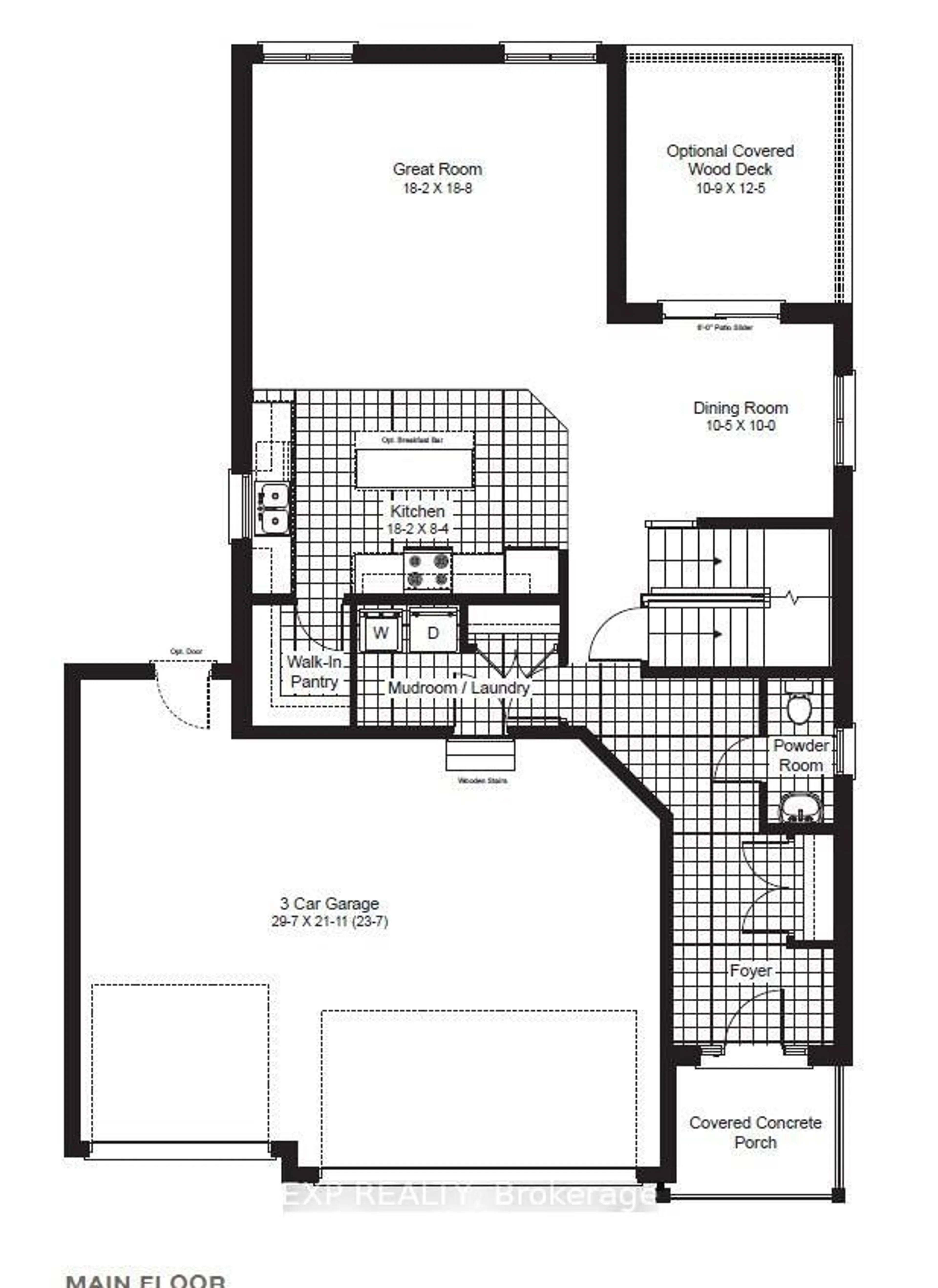 Floor plan for 163 Applewood St, Blandford-Blenheim Ontario N0J 1S0