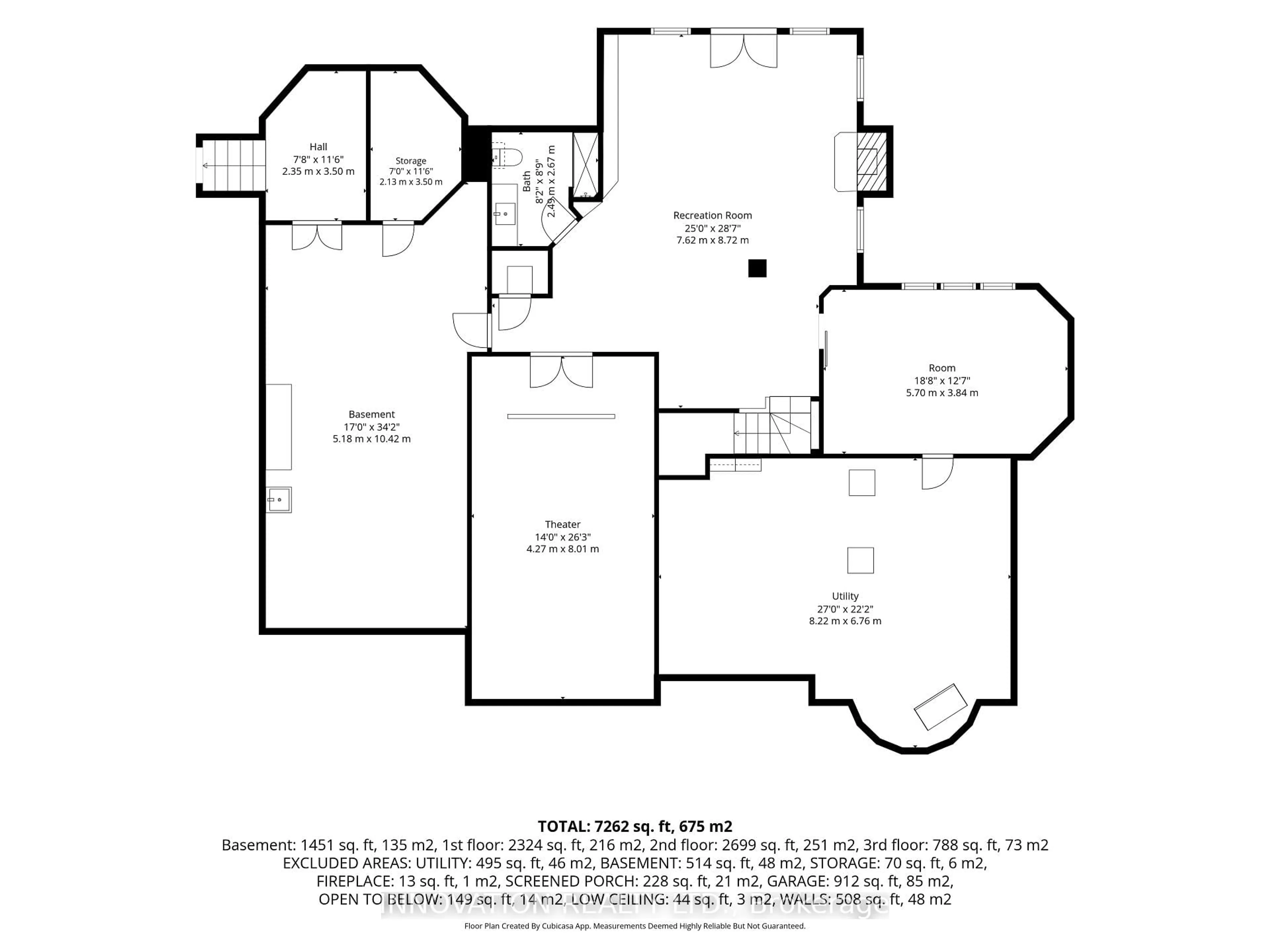 Floor plan for 439 John Aselford Dr, Ottawa Ontario K2W 1A8