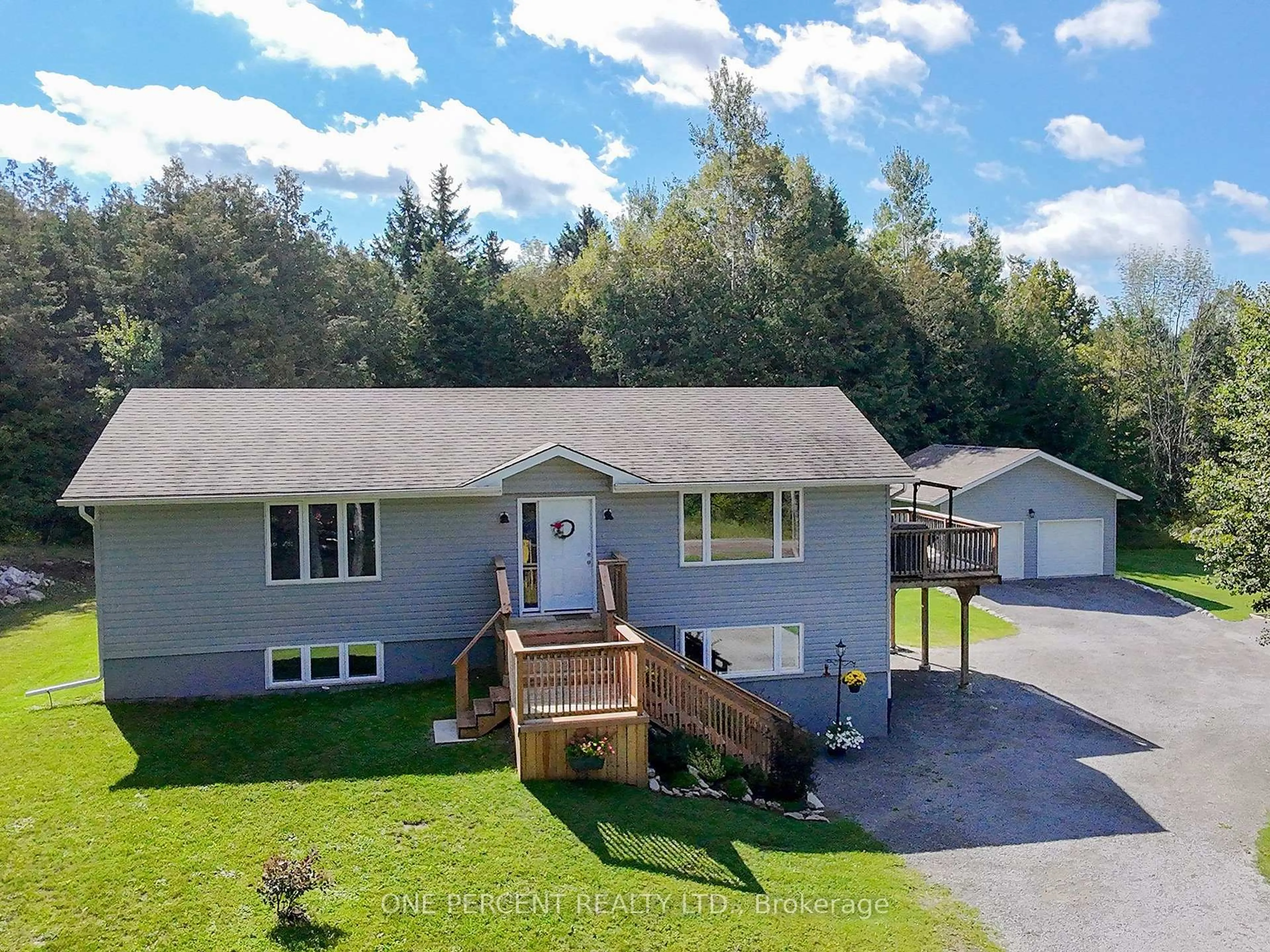 A pic from outside/outdoor area/front of a property/back of a property/a pic from drone, unknown for 1013 Harold Rd, Stirling Ontario K0K 3E0