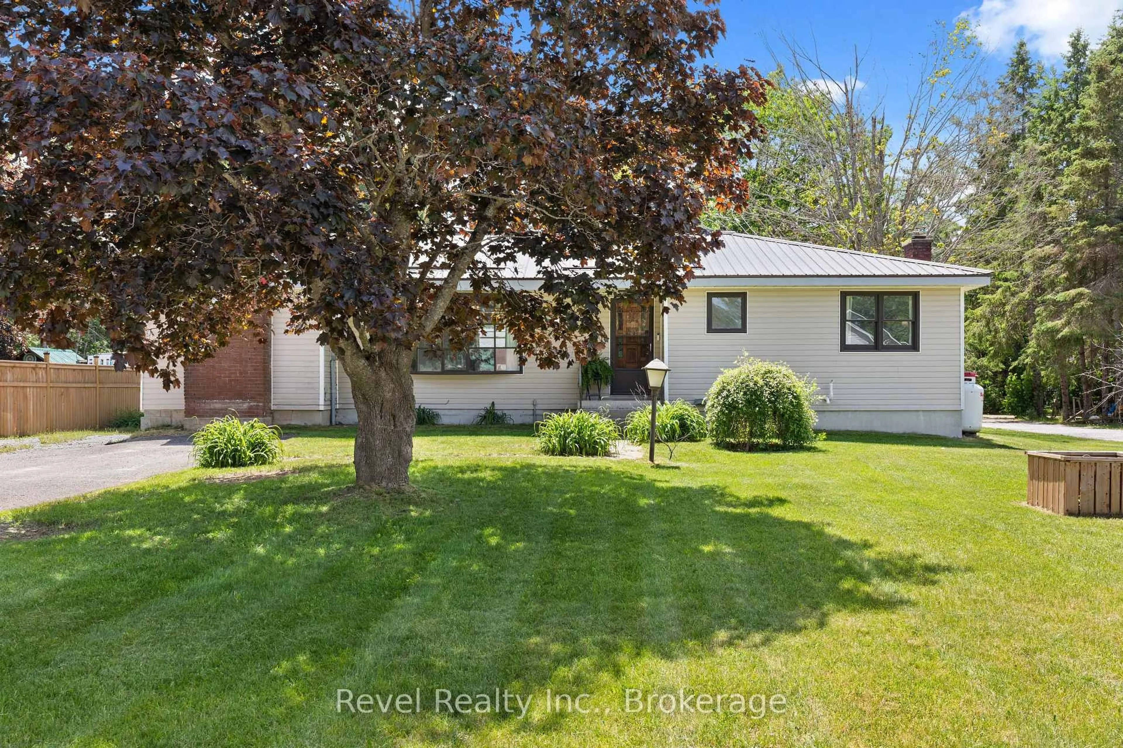 A pic from outside/outdoor area/front of a property/back of a property/a pic from drone, street for 101 Bolsover Rd, Kawartha Lakes Ontario K0M 1B0