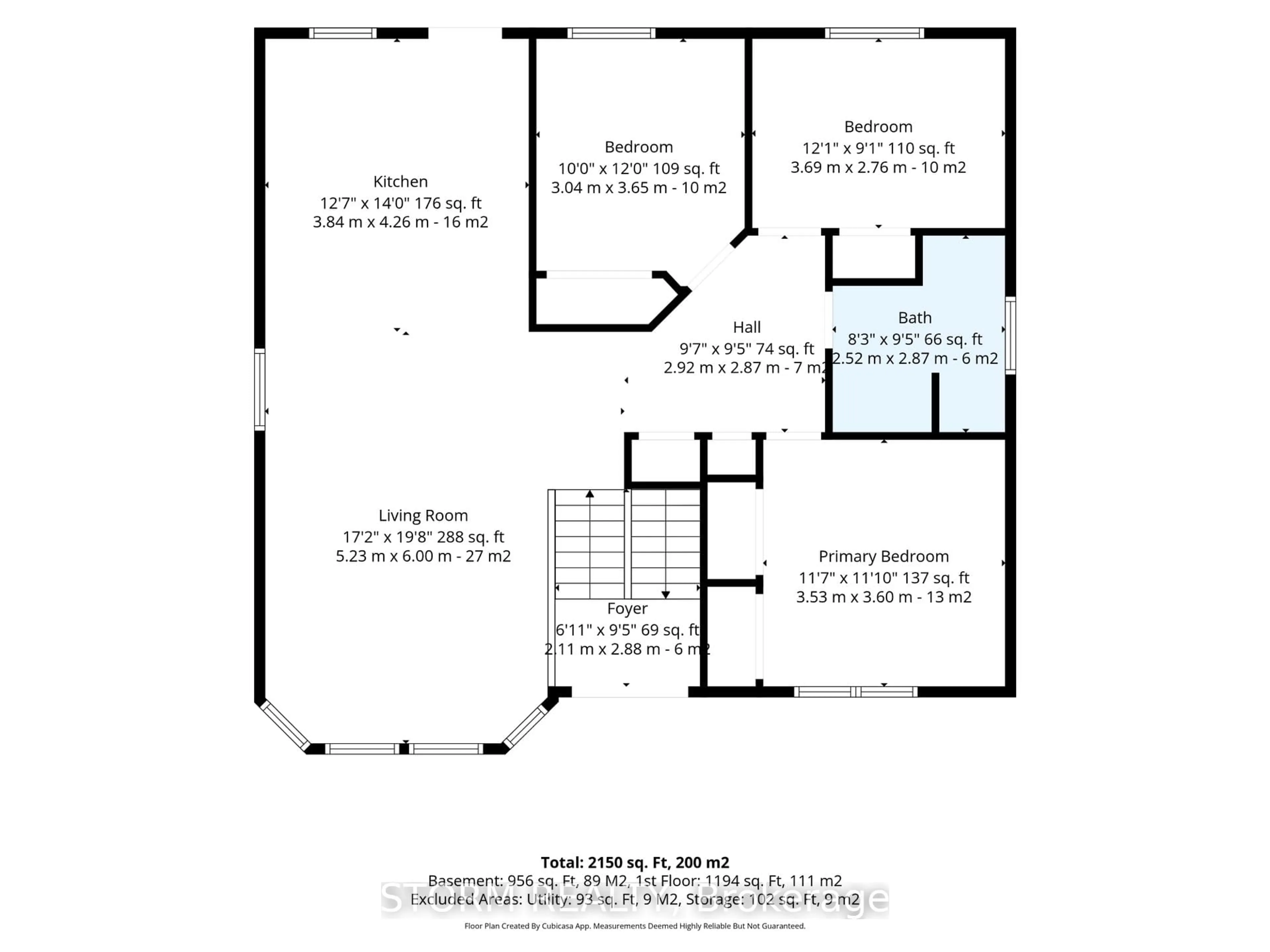 Floor plan for 78 Hickory St, South Stormont Ontario K0C 1M0