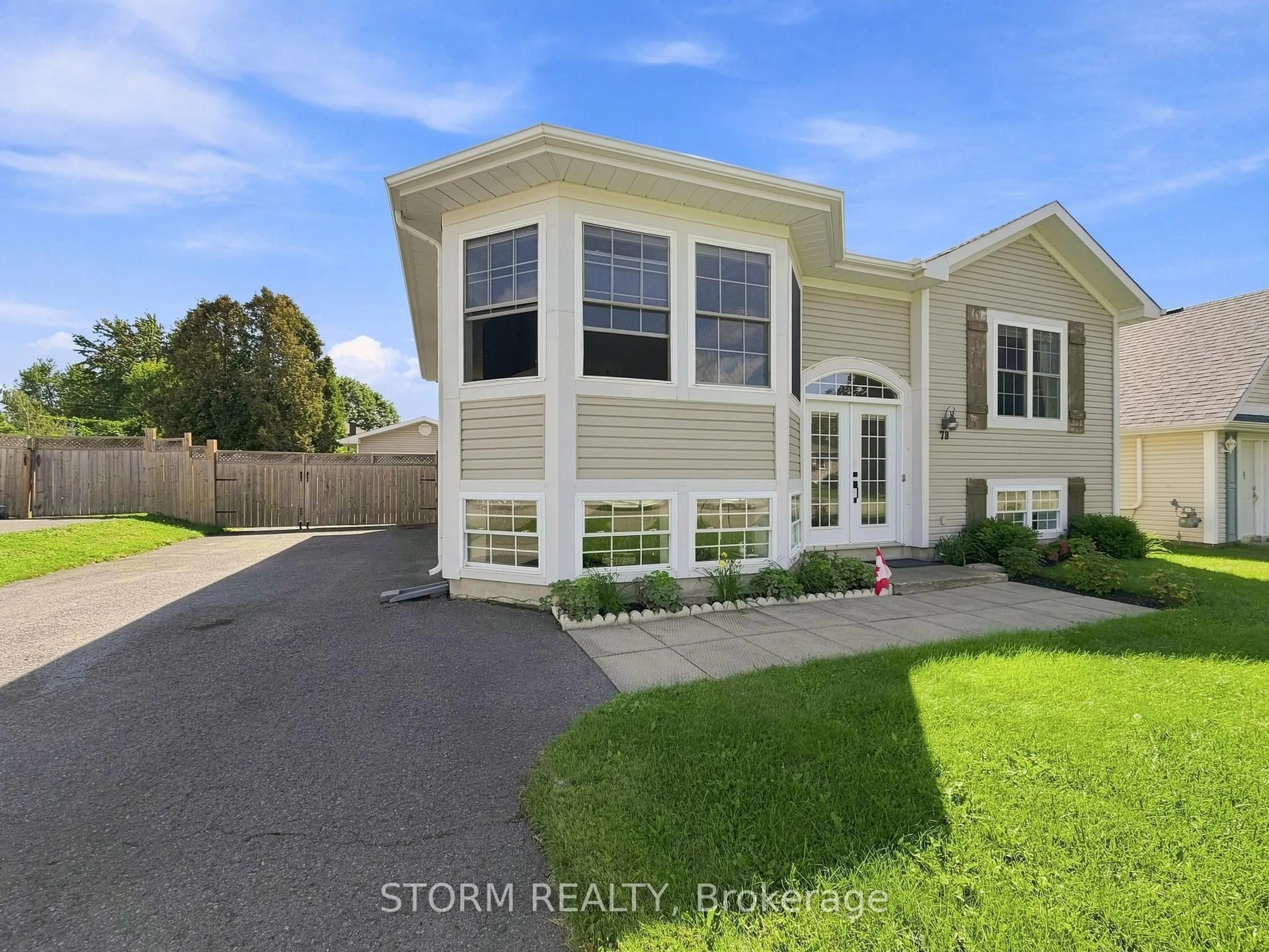 Home with vinyl exterior material, street for 78 Hickory St, South Stormont Ontario K0C 1M0