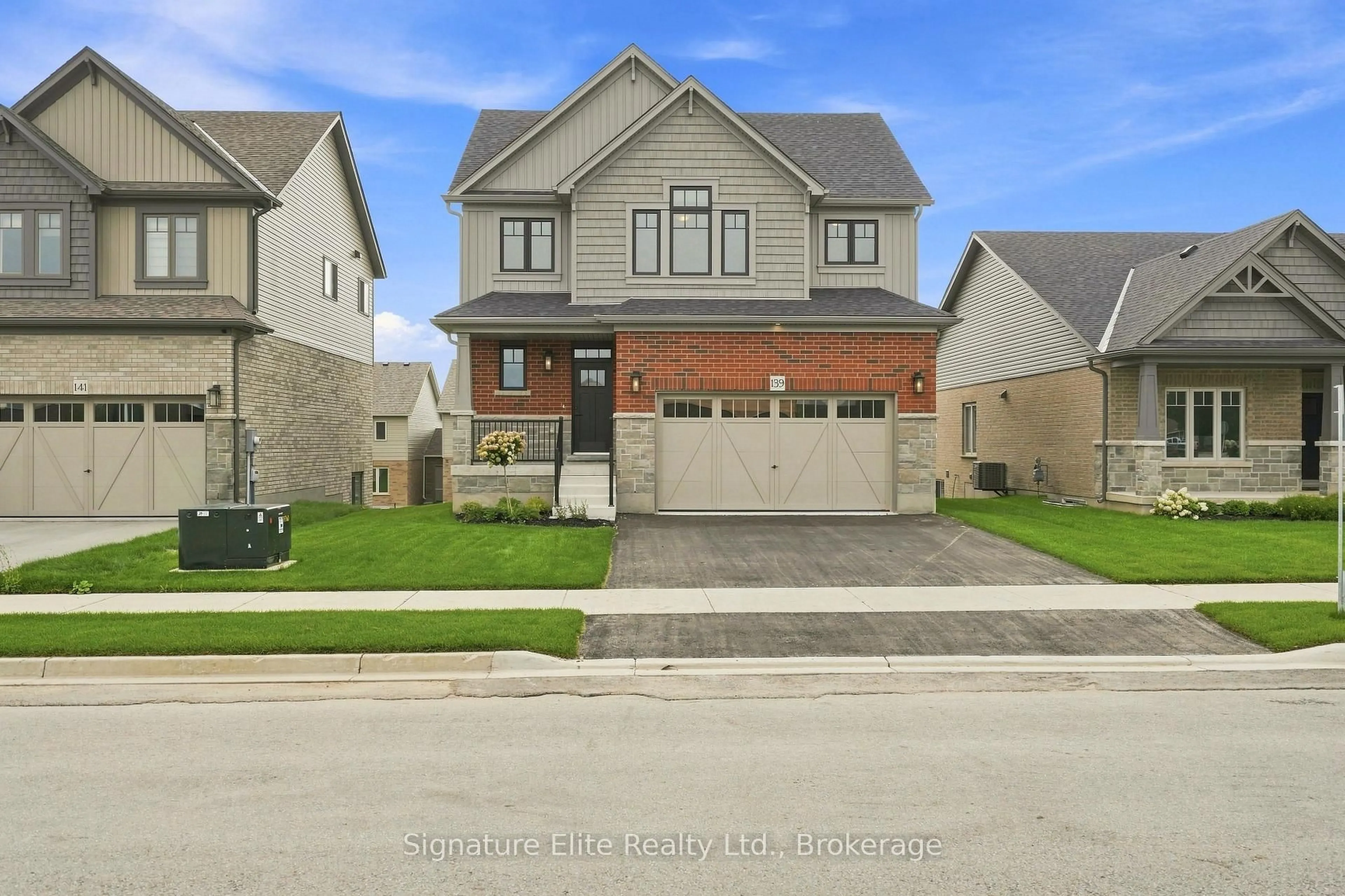 Home with brick exterior material, street for 139 Devonleigh Gate, Grey Highlands Ontario N0C 1H0