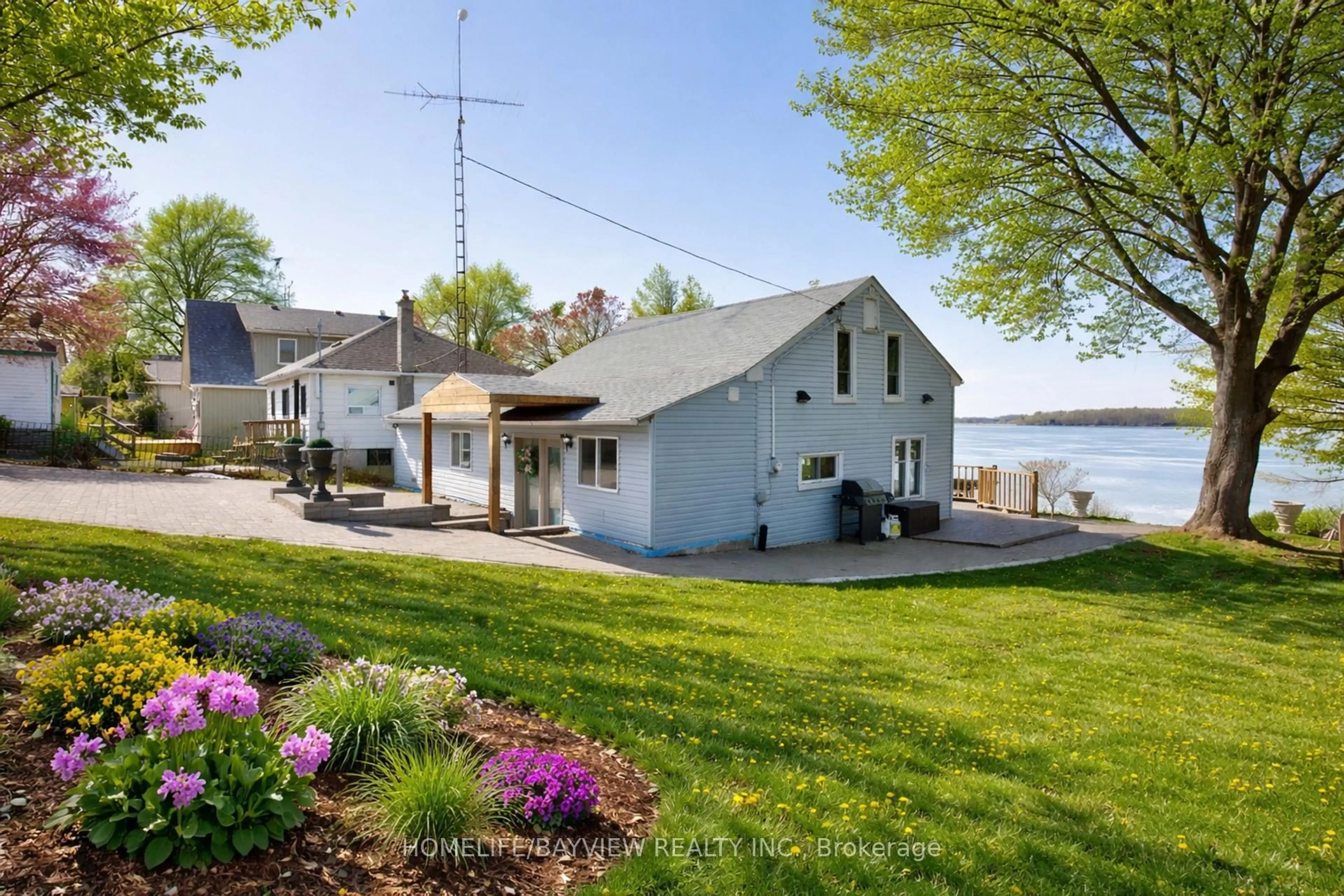 Patio, water/lake/river/ocean view for 6108 Curtis Point Rd #39, Alnwick/Haldimand Ontario K0K 2X0