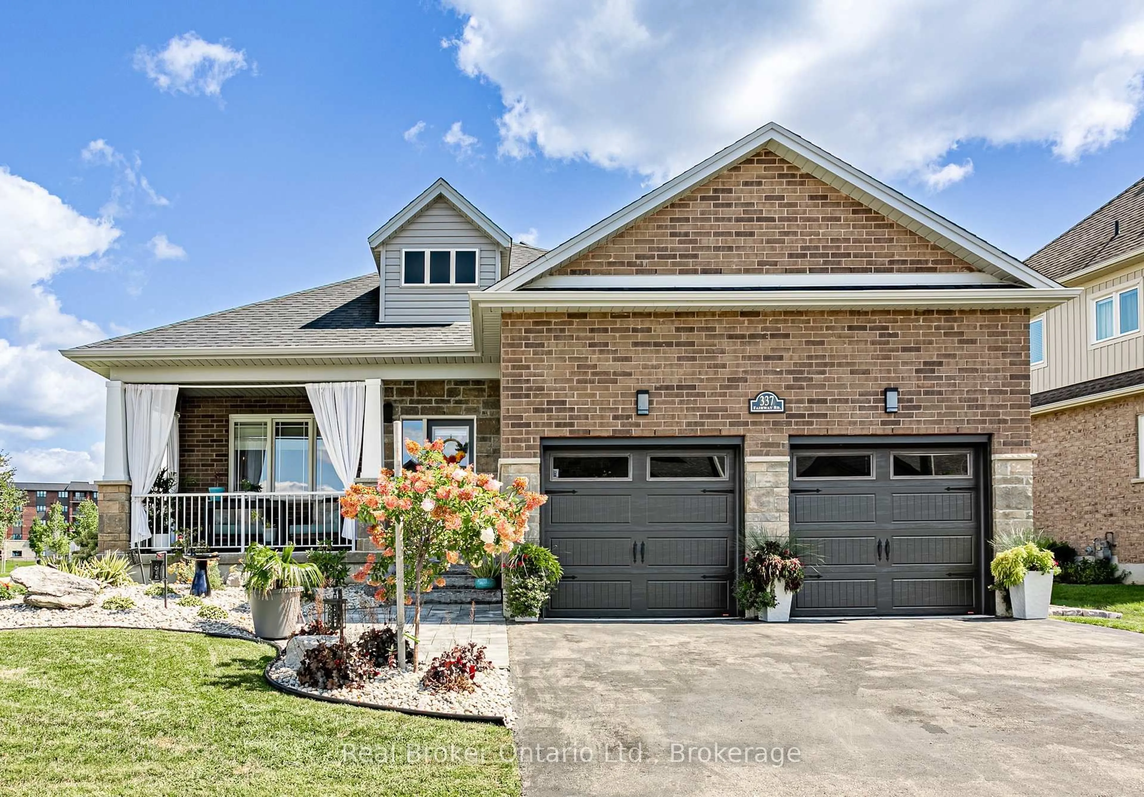 Home with brick exterior material, street for 337 Fairway Rd, Woodstock Ontario N4T 0A4
