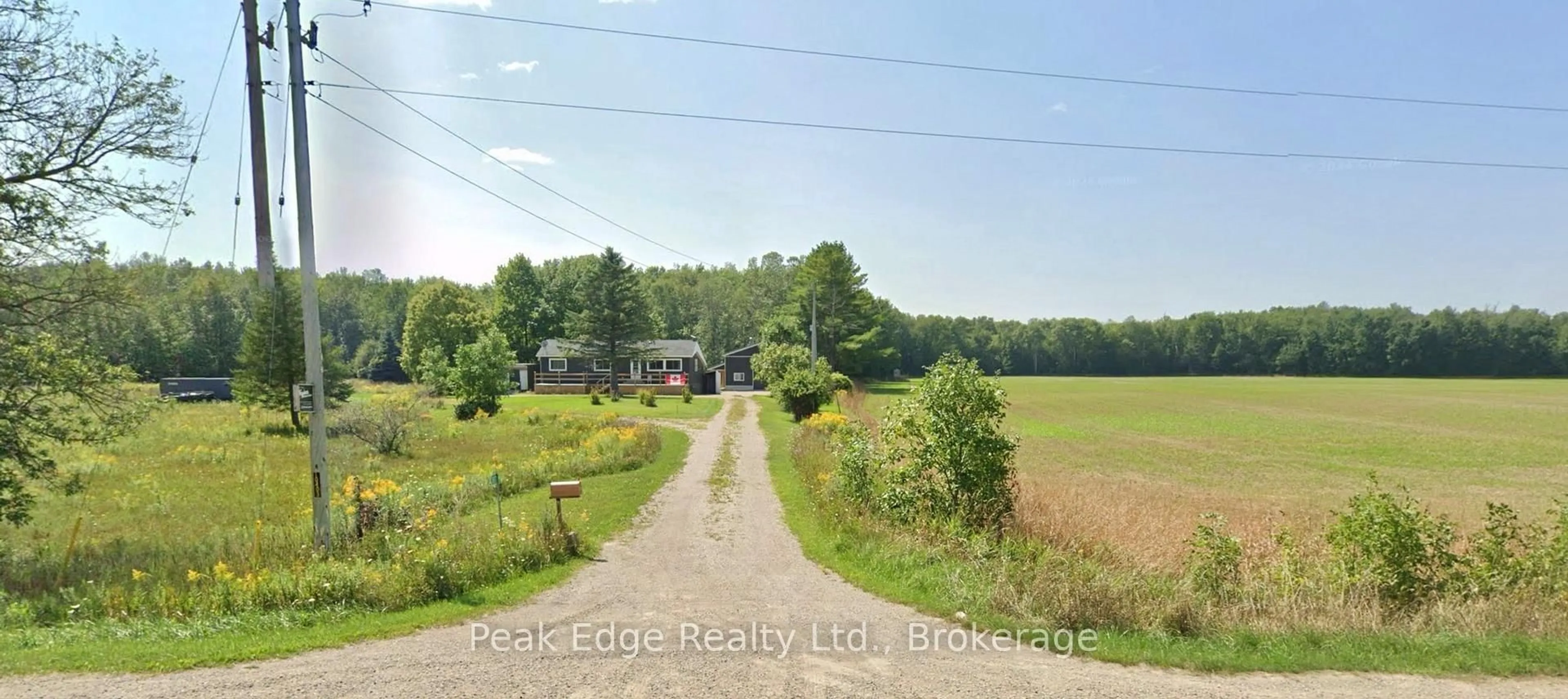 A pic from outside/outdoor area/front of a property/back of a property/a pic from drone, unknown for 887 Bruce Road 20 Rd, Brockton Ontario N0G 1J0