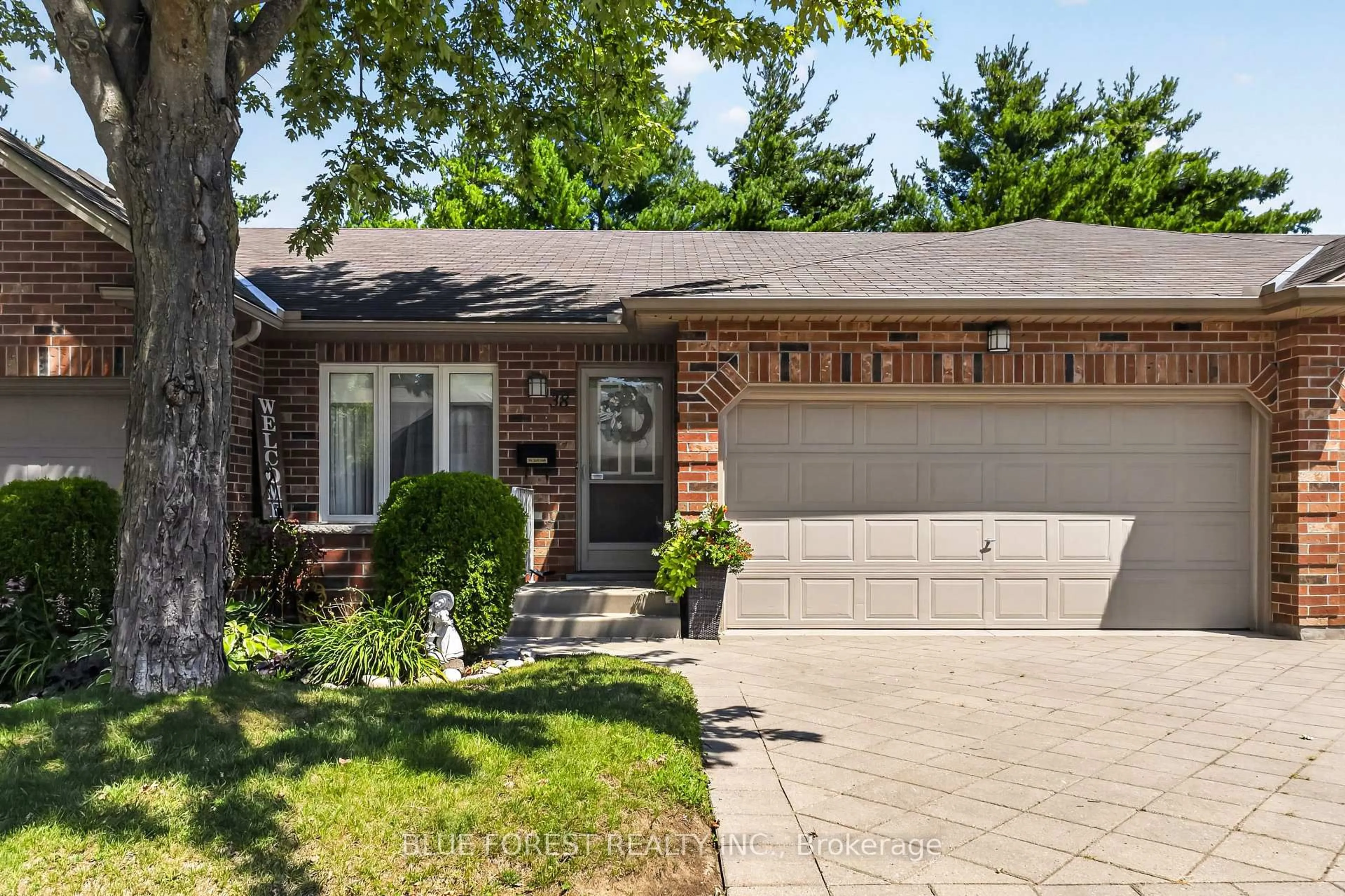 Home with brick exterior material, street for 43 Capulet Walk #38, London North Ontario N6H 5V4