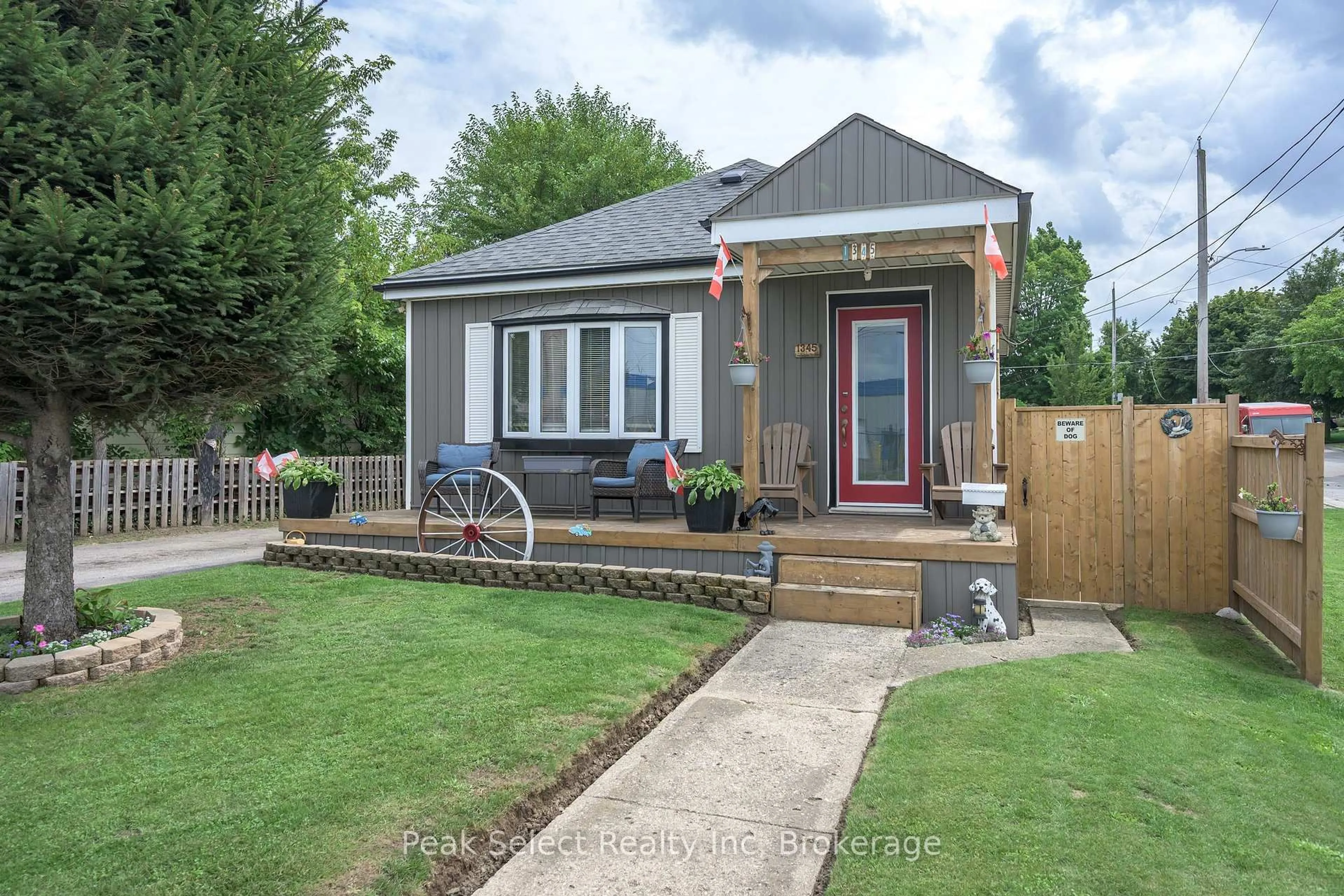 Home with brick exterior material, street for 1345 Trafalgar St, London East Ontario N5W 1W5