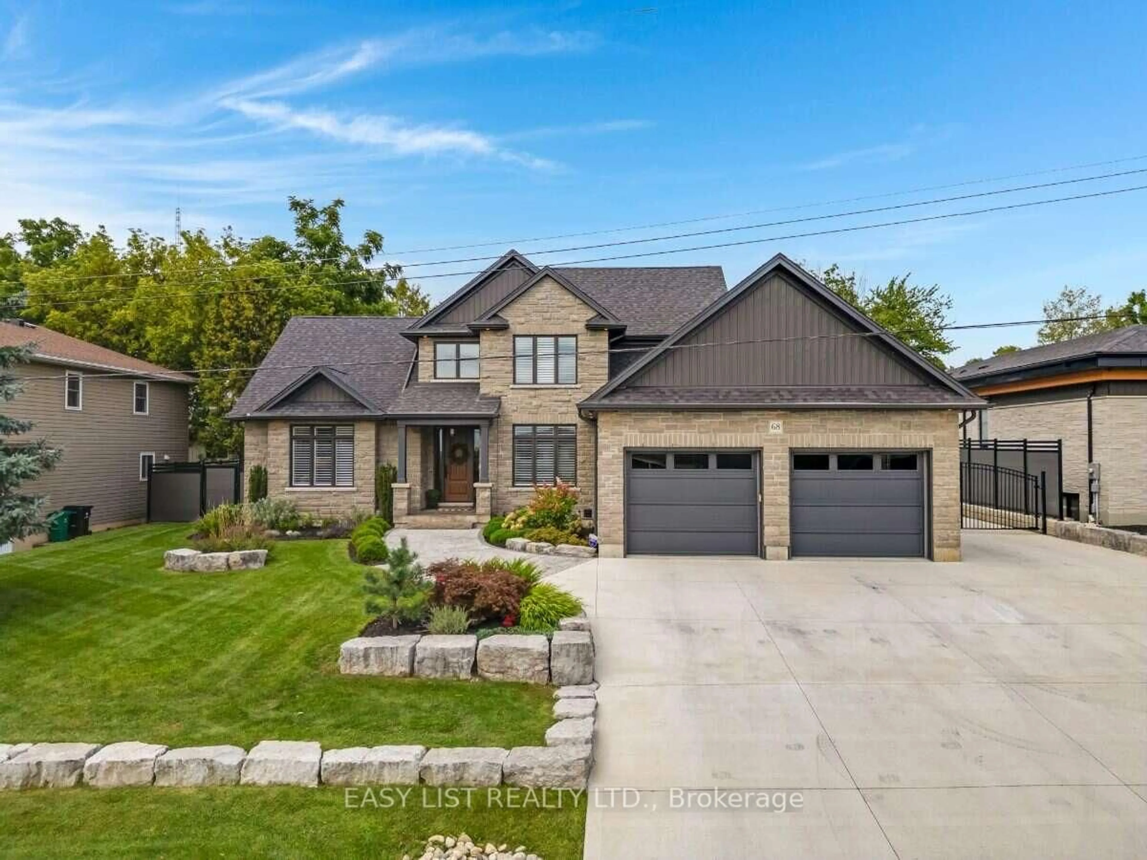 Home with brick exterior material, street for 68 Waldau Cres, Wilmot Ontario N0B 2H1