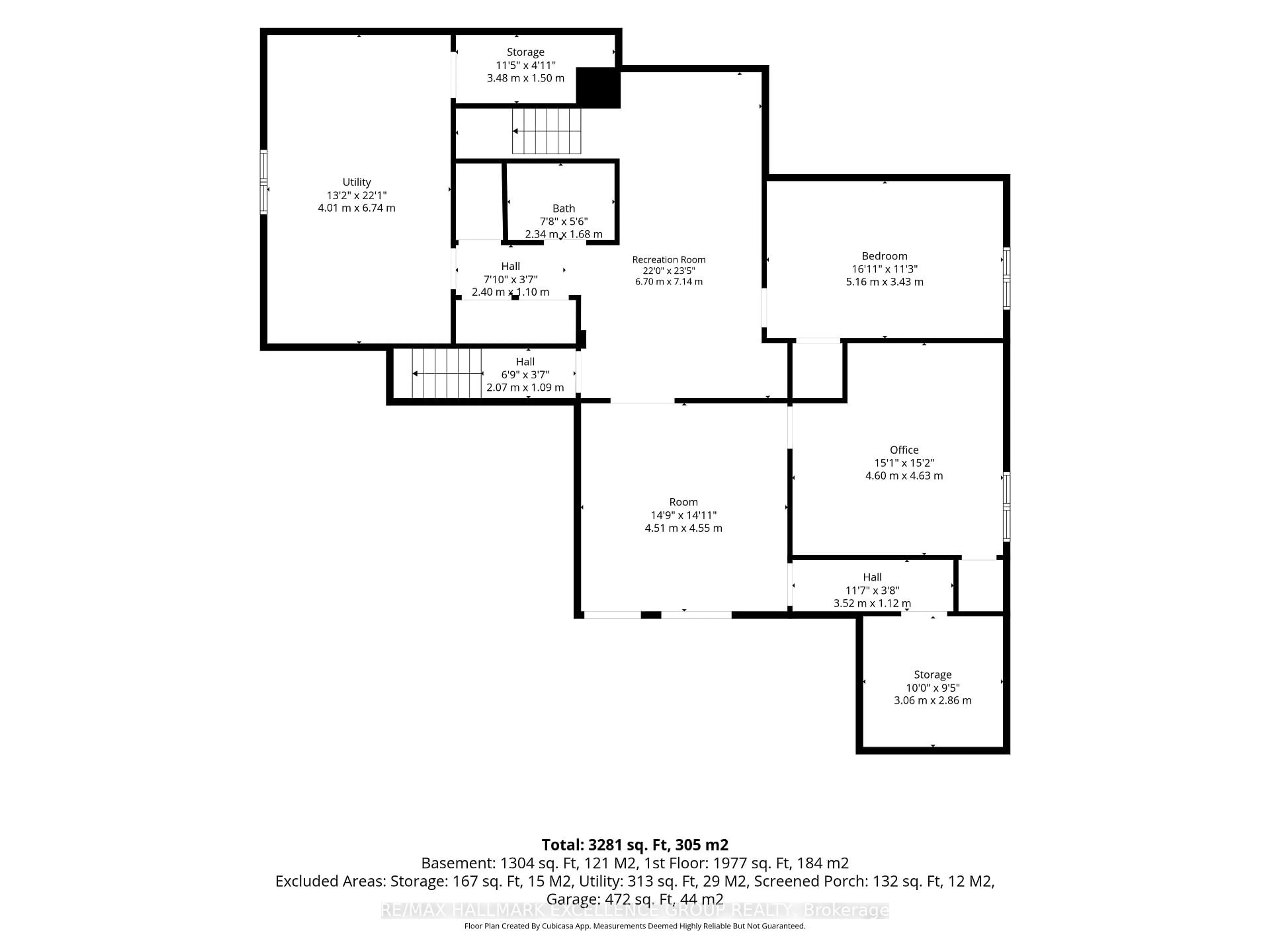 Floor plan for 1363 Du Golf Rd, Clarence-Rockland Ontario K0A 1N0