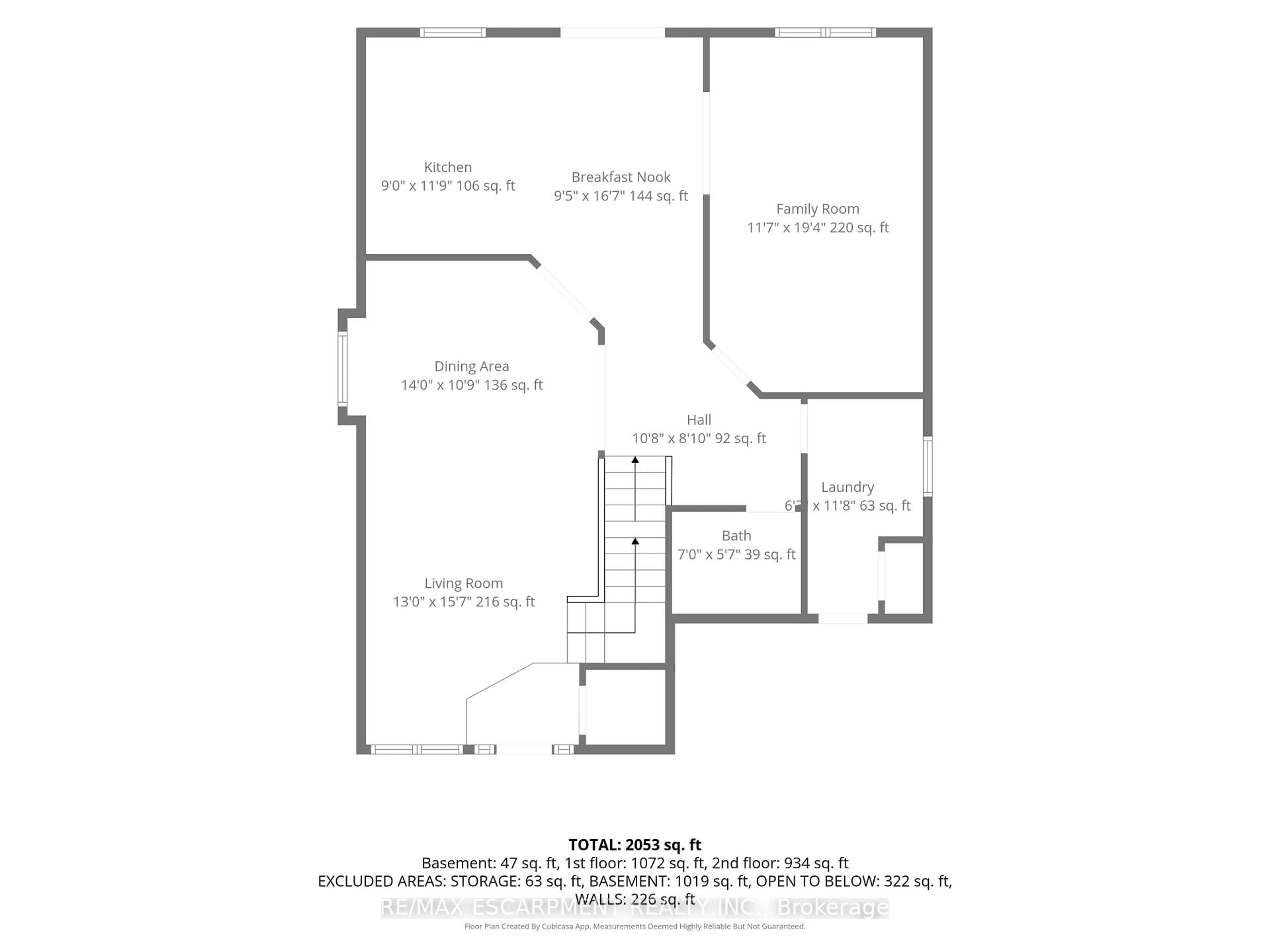 Floor plan for 6 Scottswood Lane, Haldimand Ontario N3W 2L6