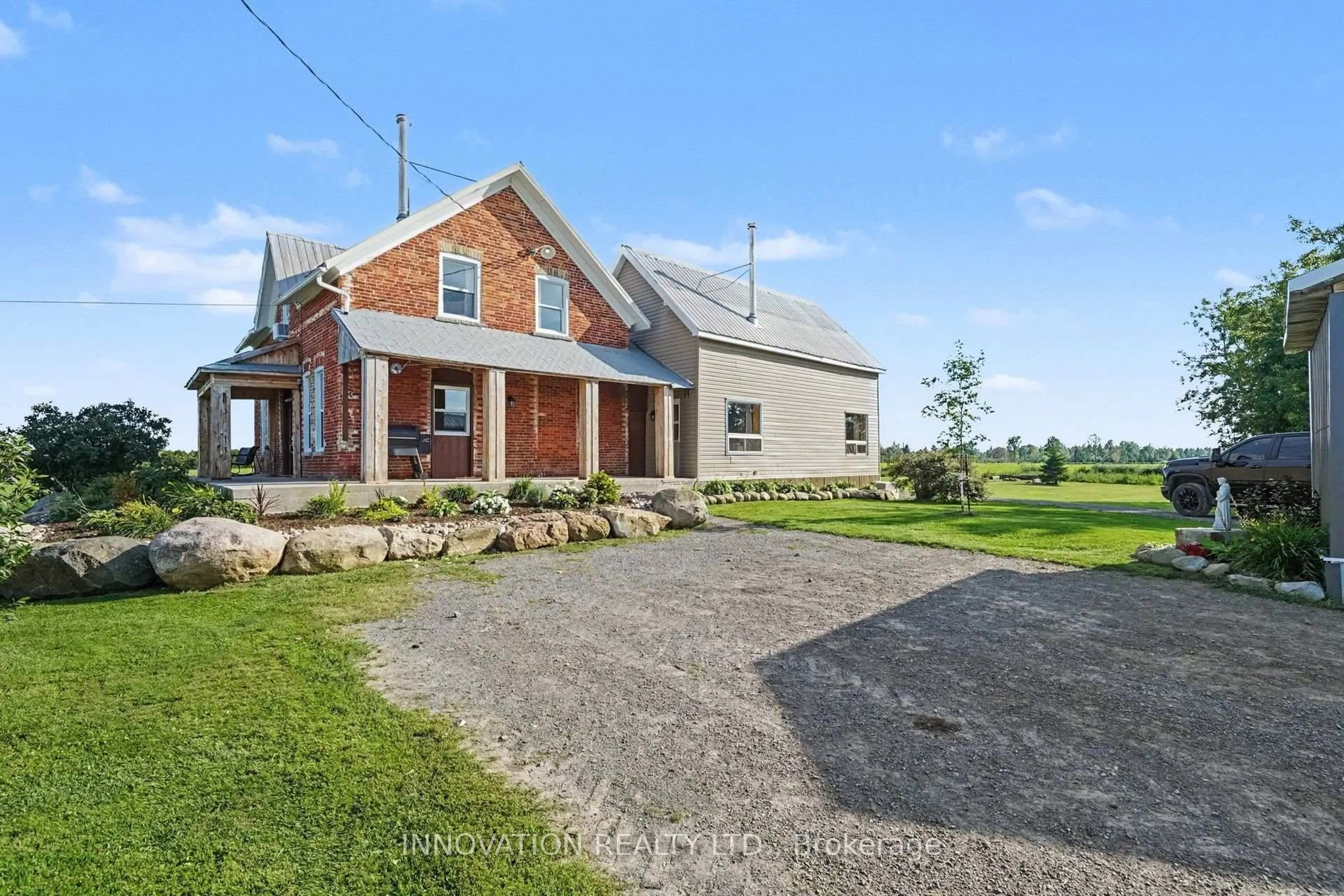 A pic from outside/outdoor area/front of a property/back of a property/a pic from drone, building for 649 Upper Dwyer Hill Rd, Almonte Ontario K0A 1A0
