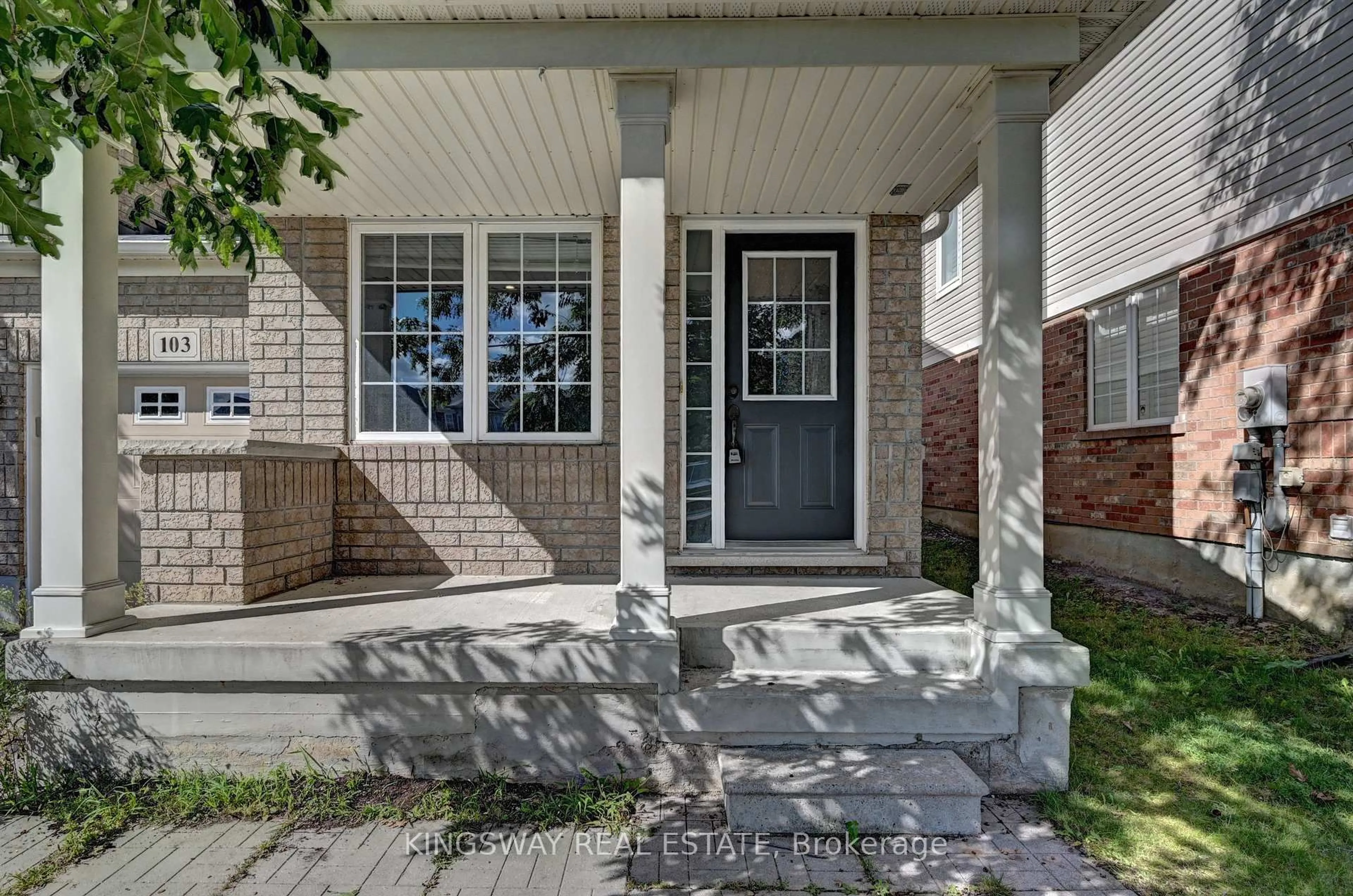 Home with brick exterior material, street for 103 Blackbird Circ, Cambridge Ontario N3C 0A9