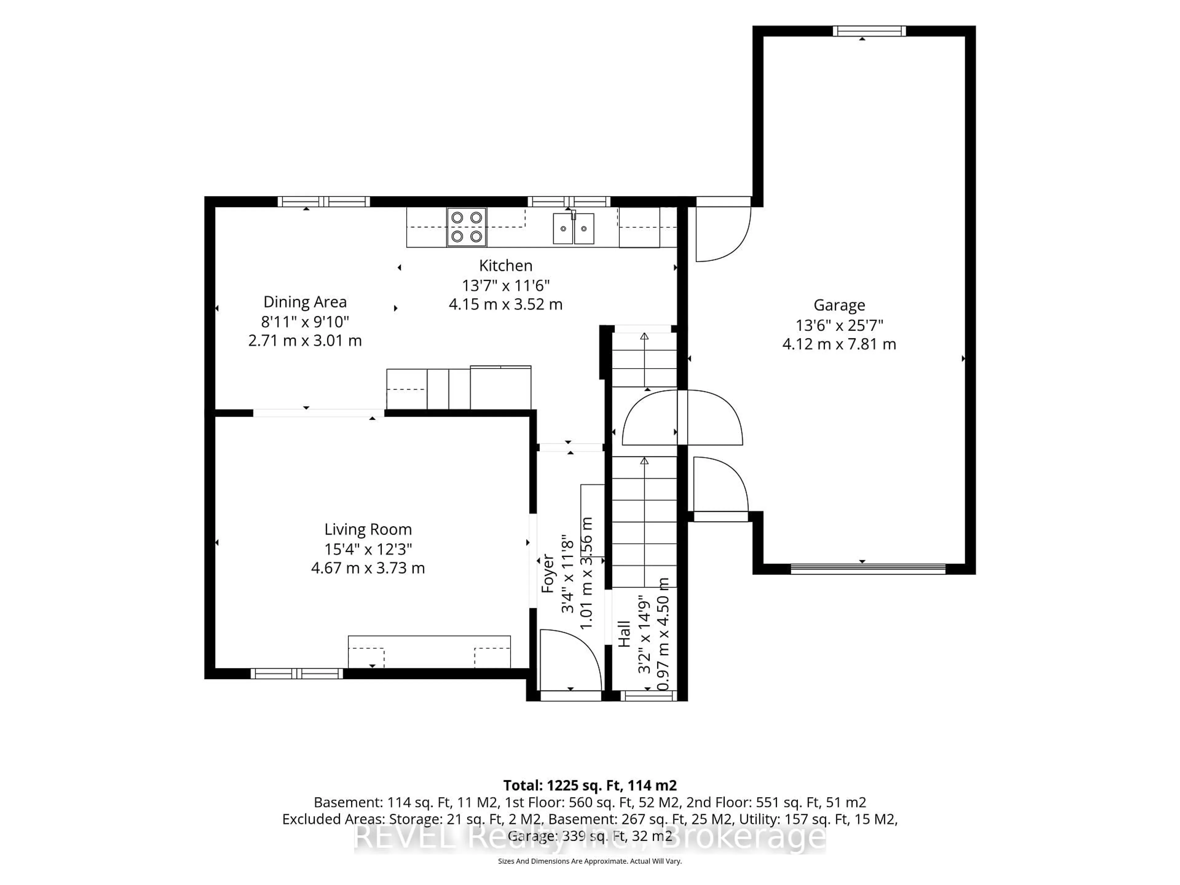 Floor plan for 5682 Hanan Ave, Niagara Falls Ontario L2G 4E6