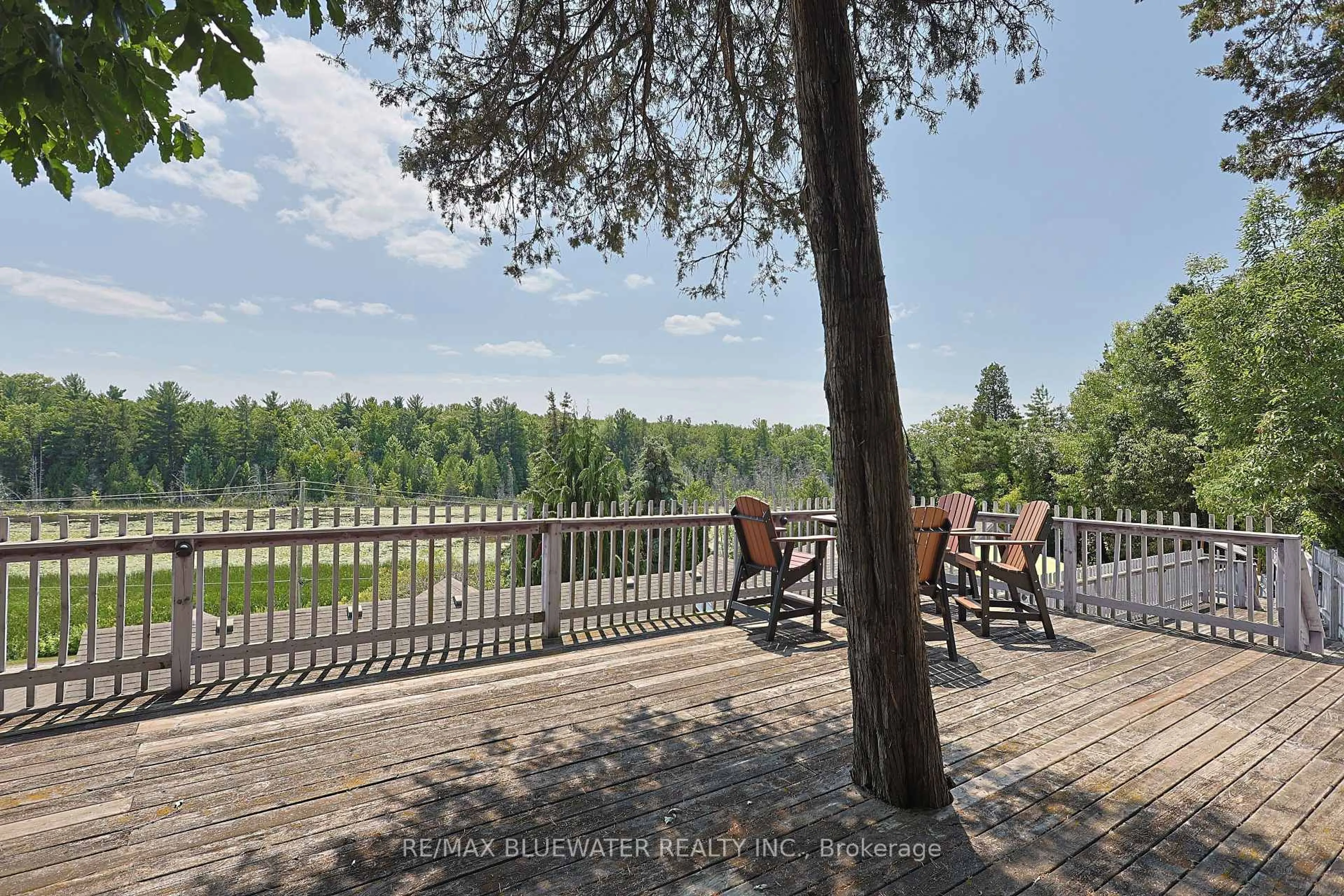 Patio, water/lake/river/ocean view for 7196 Outer Dr, Lambton Shores Ontario N0M 2L0