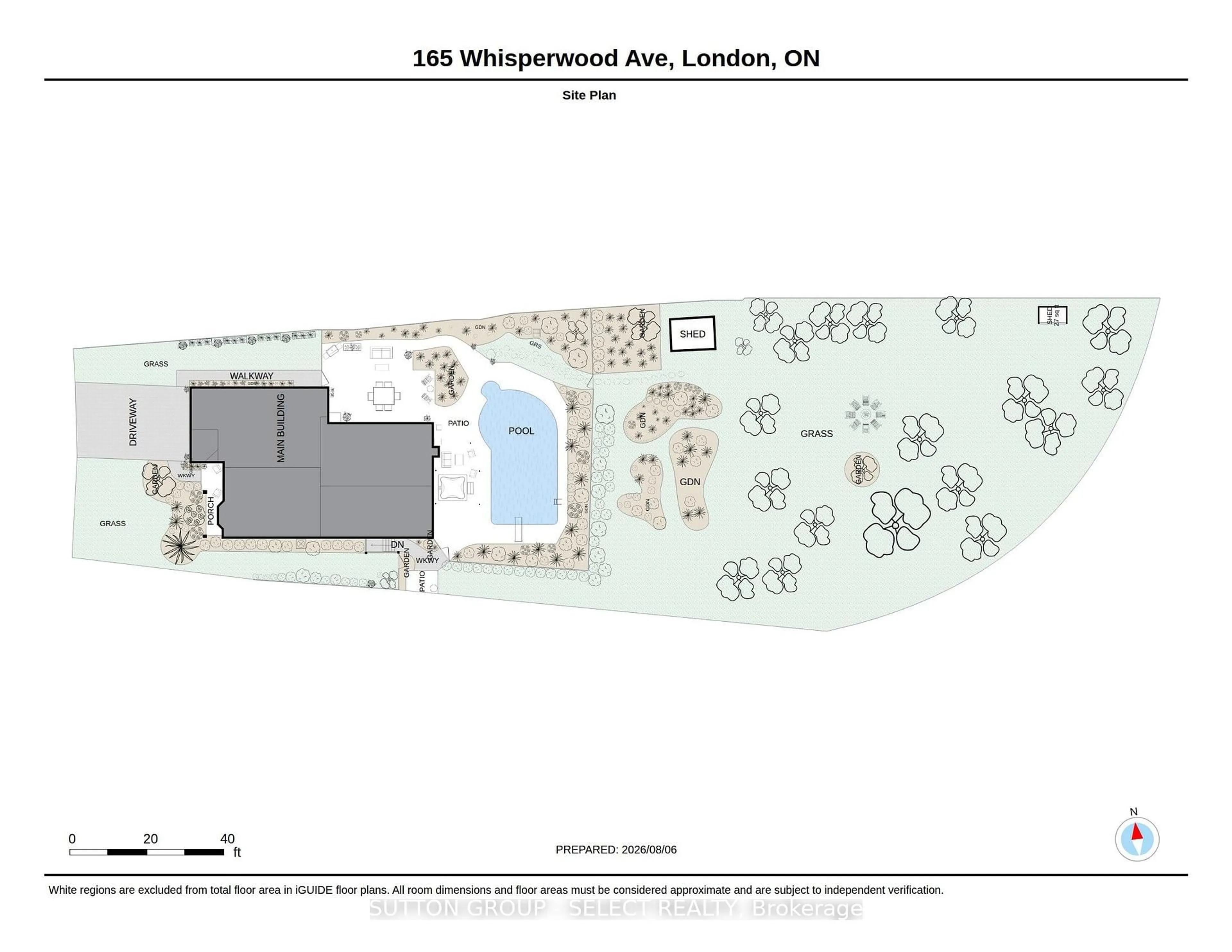 Floor plan for 165 Whisperwood Ave, London South Ontario N6K 4C6
