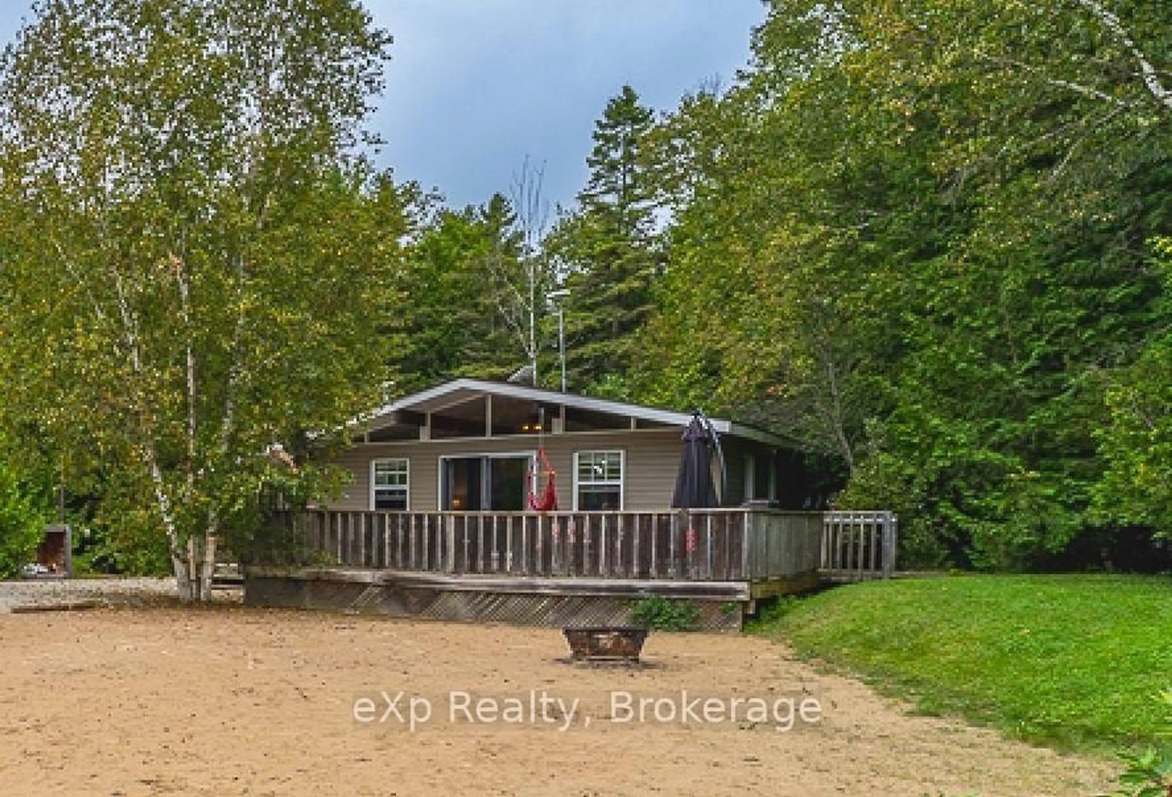 A pic from outside/outdoor area/front of a property/back of a property/a pic from drone, water/lake/river/ocean view for 1431 Sunset Dr, South Bruce Peninsula Ontario N0H 1X0