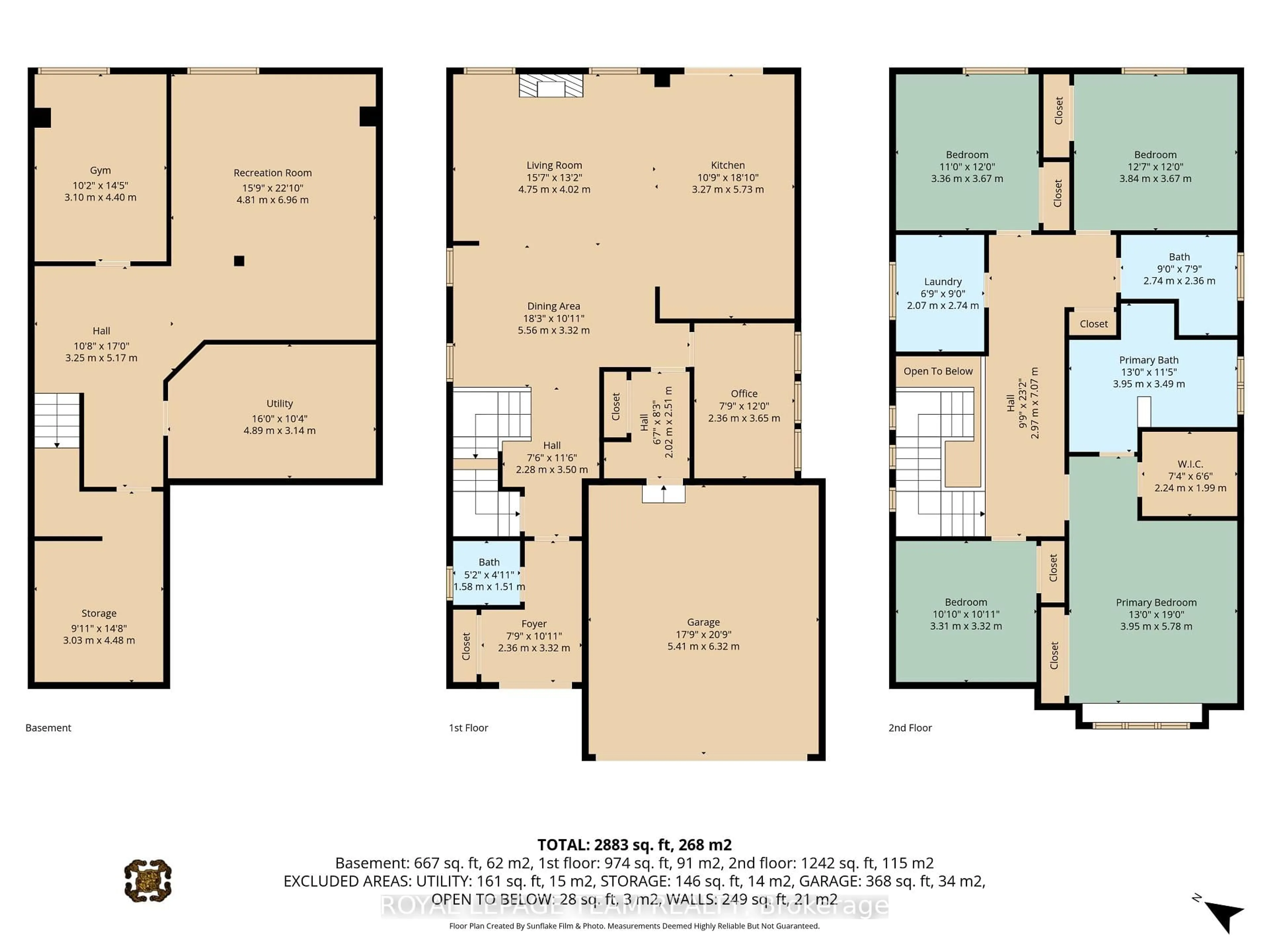Floor plan for 2842 Grand Canal St, Ottawa Ontario K2J 0T3