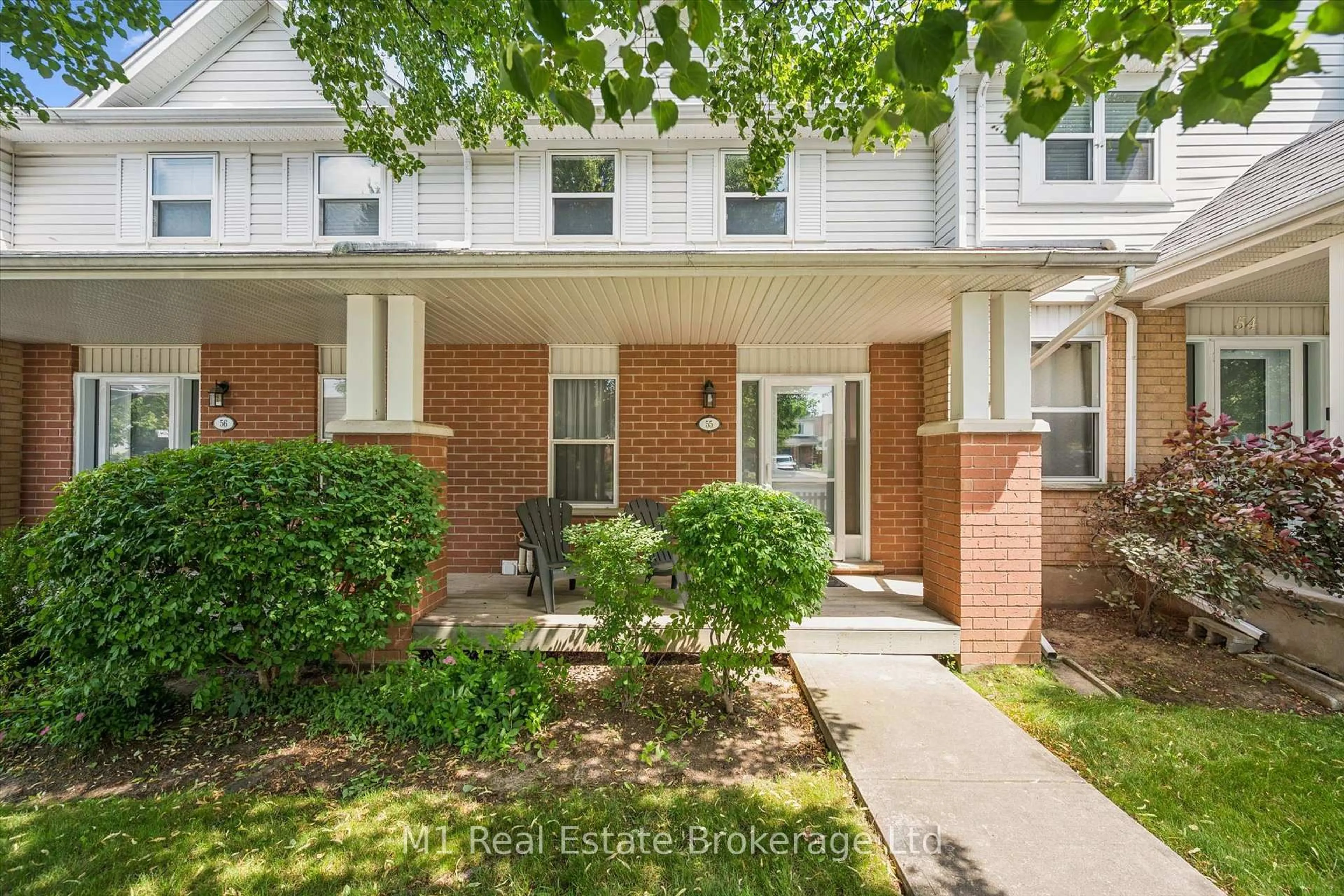 Home with brick exterior material, street for 426 Grange Rd #55, Guelph Ontario N1E 7E4