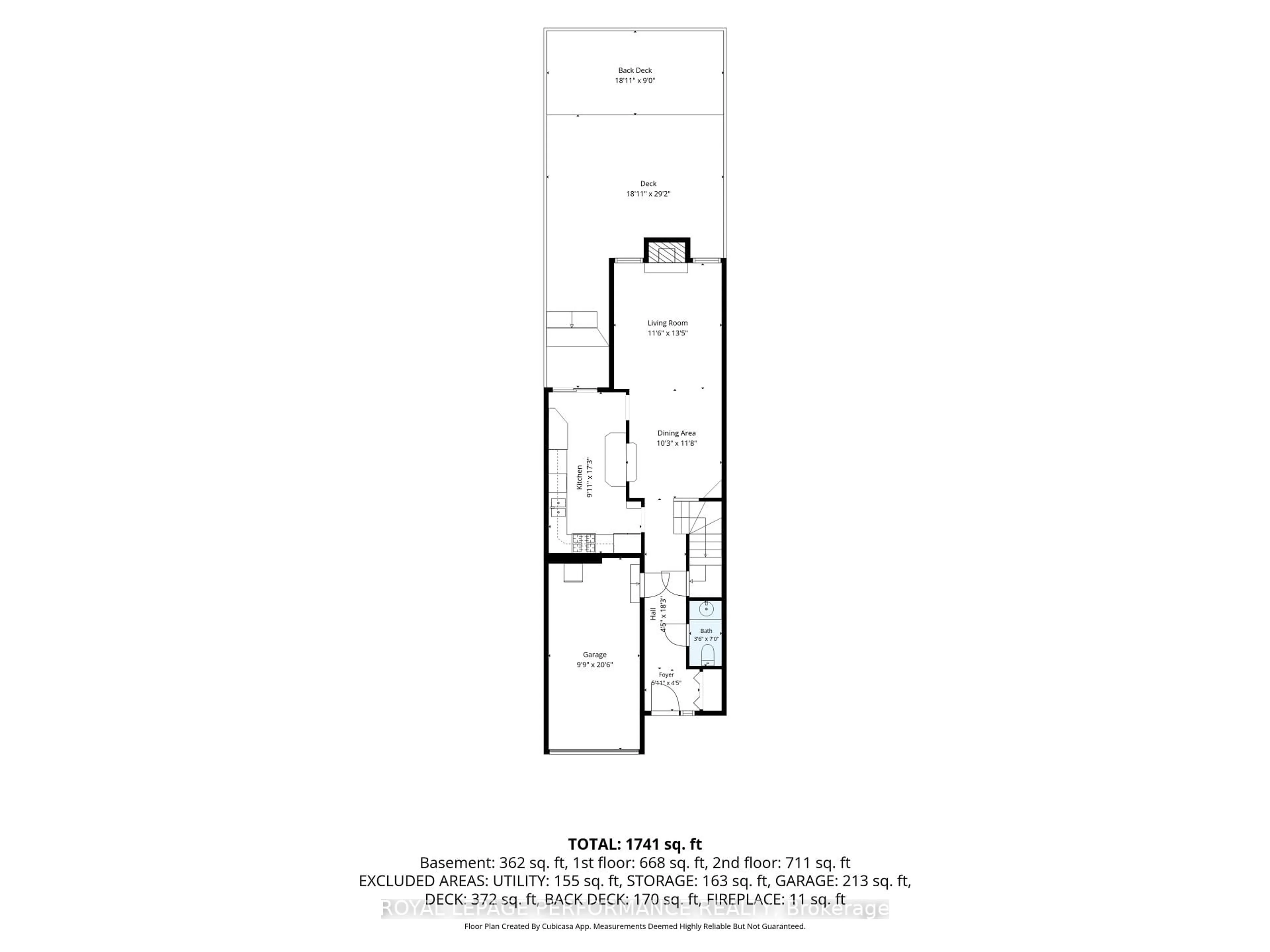 Floor plan for 7 Calaveras Ave, Ottawa Ontario K2J 4Z8