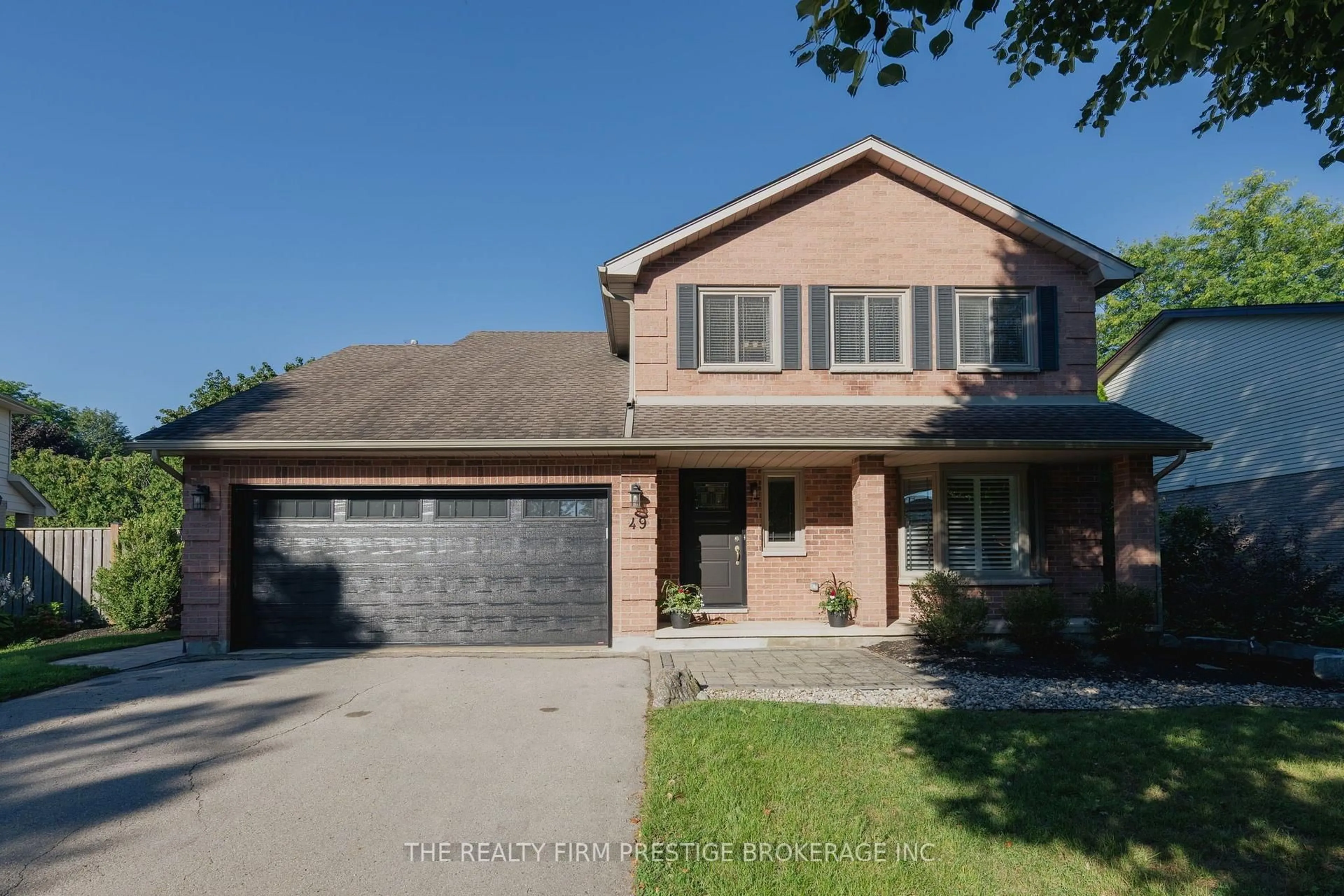 Home with brick exterior material, street for 49 Whisperwood Cres, London South Ontario N6K 3Y9