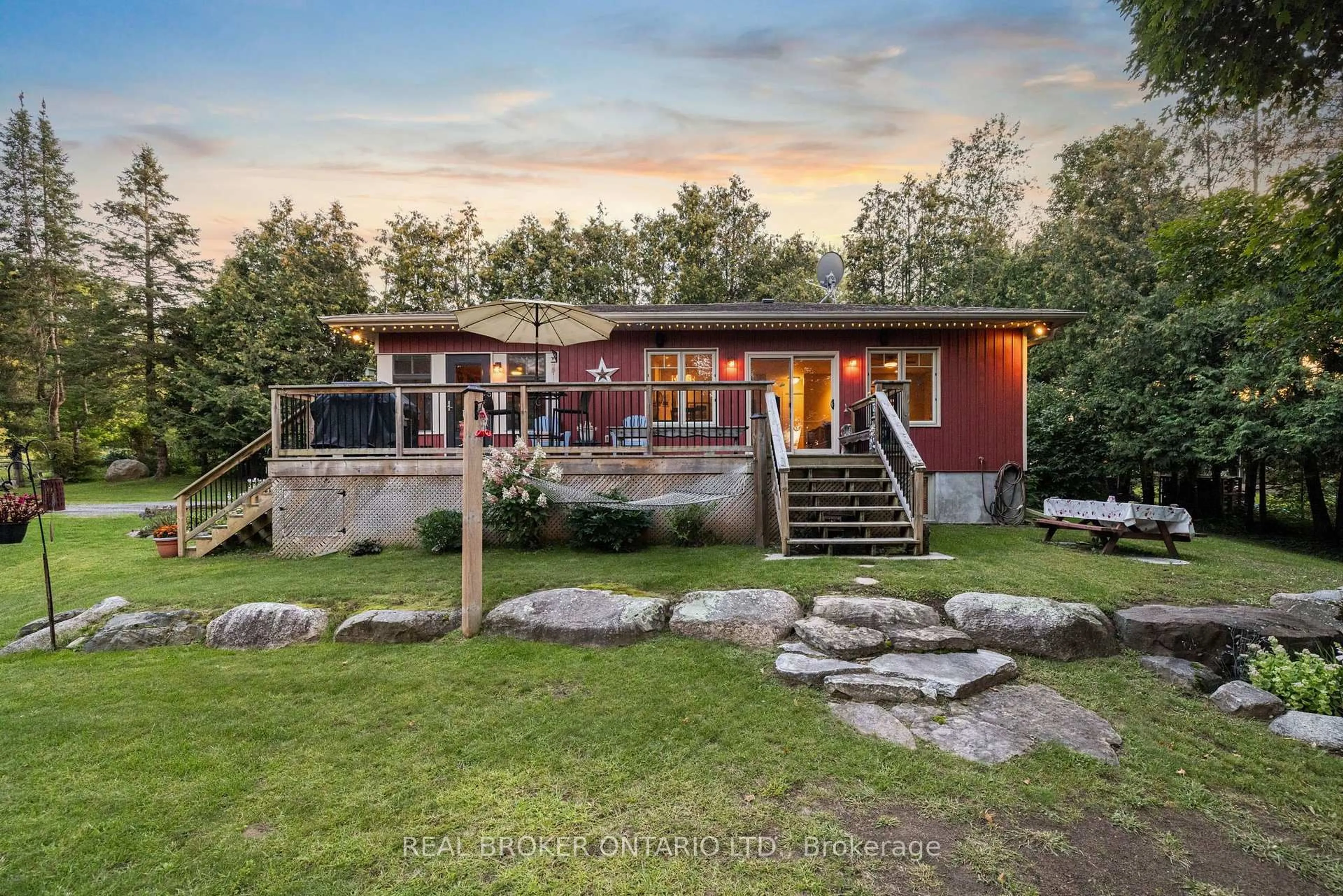 A pic from outside/outdoor area/front of a property/back of a property/a pic from drone, unknown for 592 Caldwell Lane, Clayton Ontario K0A 1P0