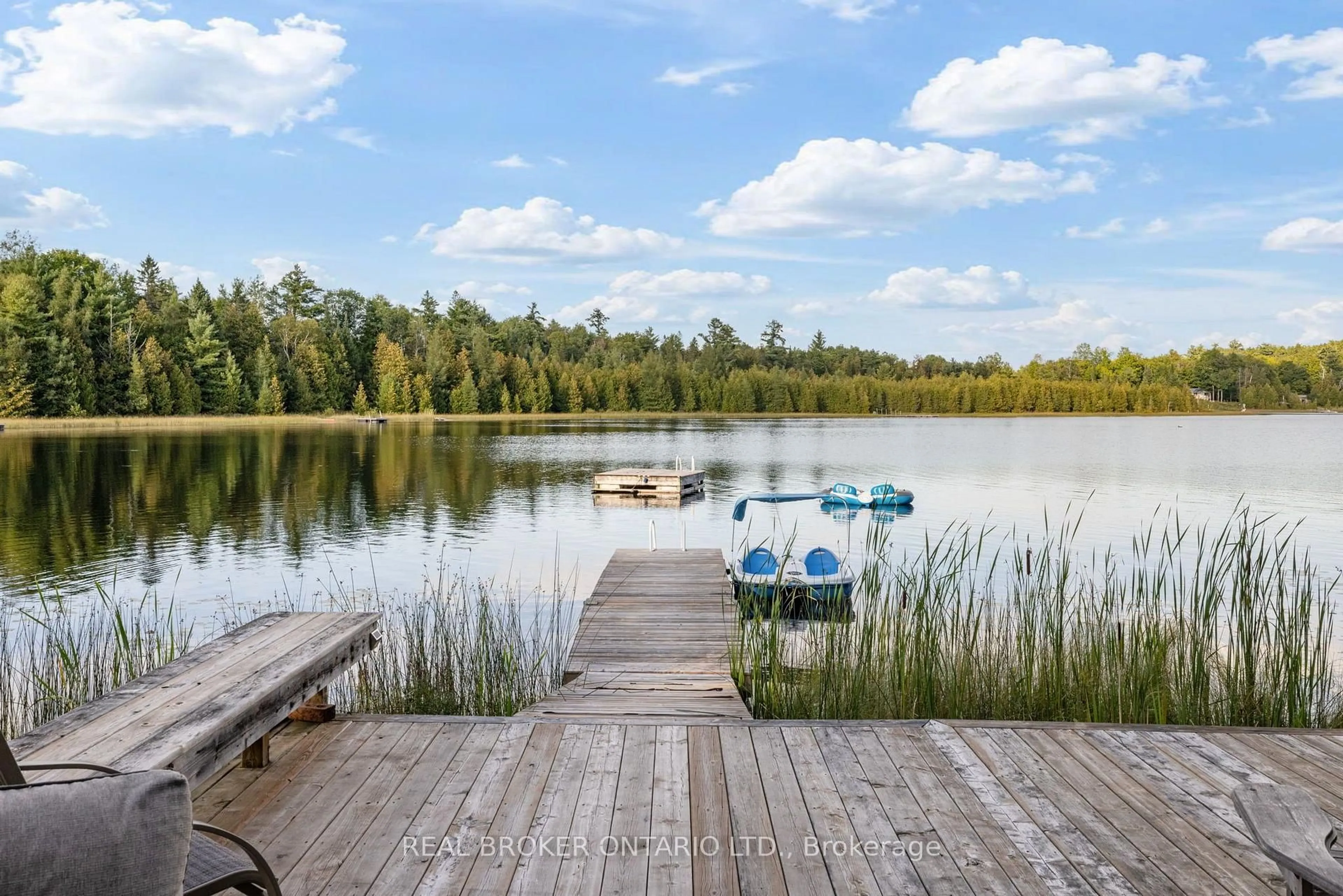 Patio, water/lake/river/ocean view for 592 Caldwell Lane, Clayton Ontario K0A 1P0