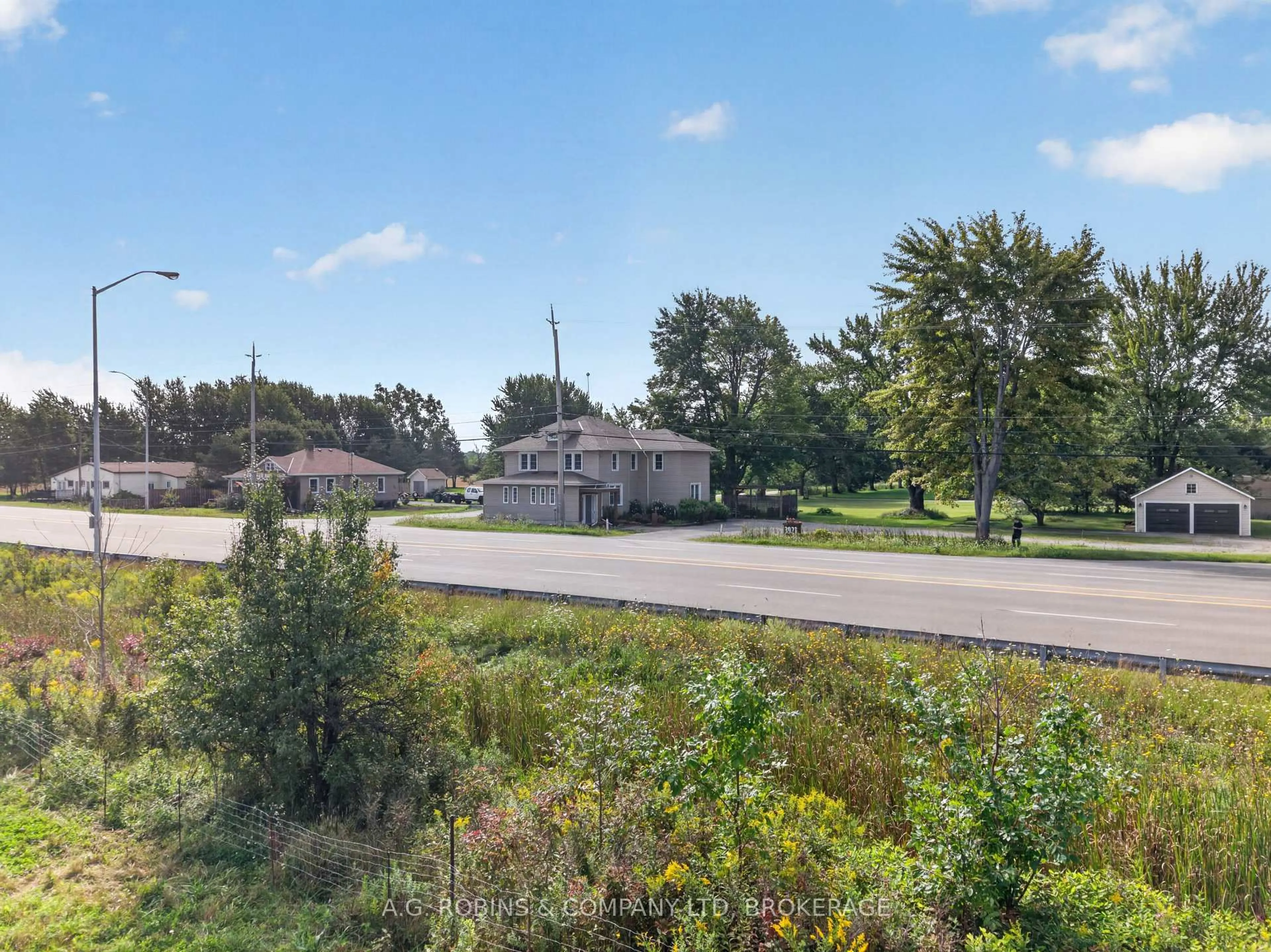 A pic from outside/outdoor area/front of a property/back of a property/a pic from drone, street for 3921 #3 Highway, Port Colborne Ontario L0S 1R0