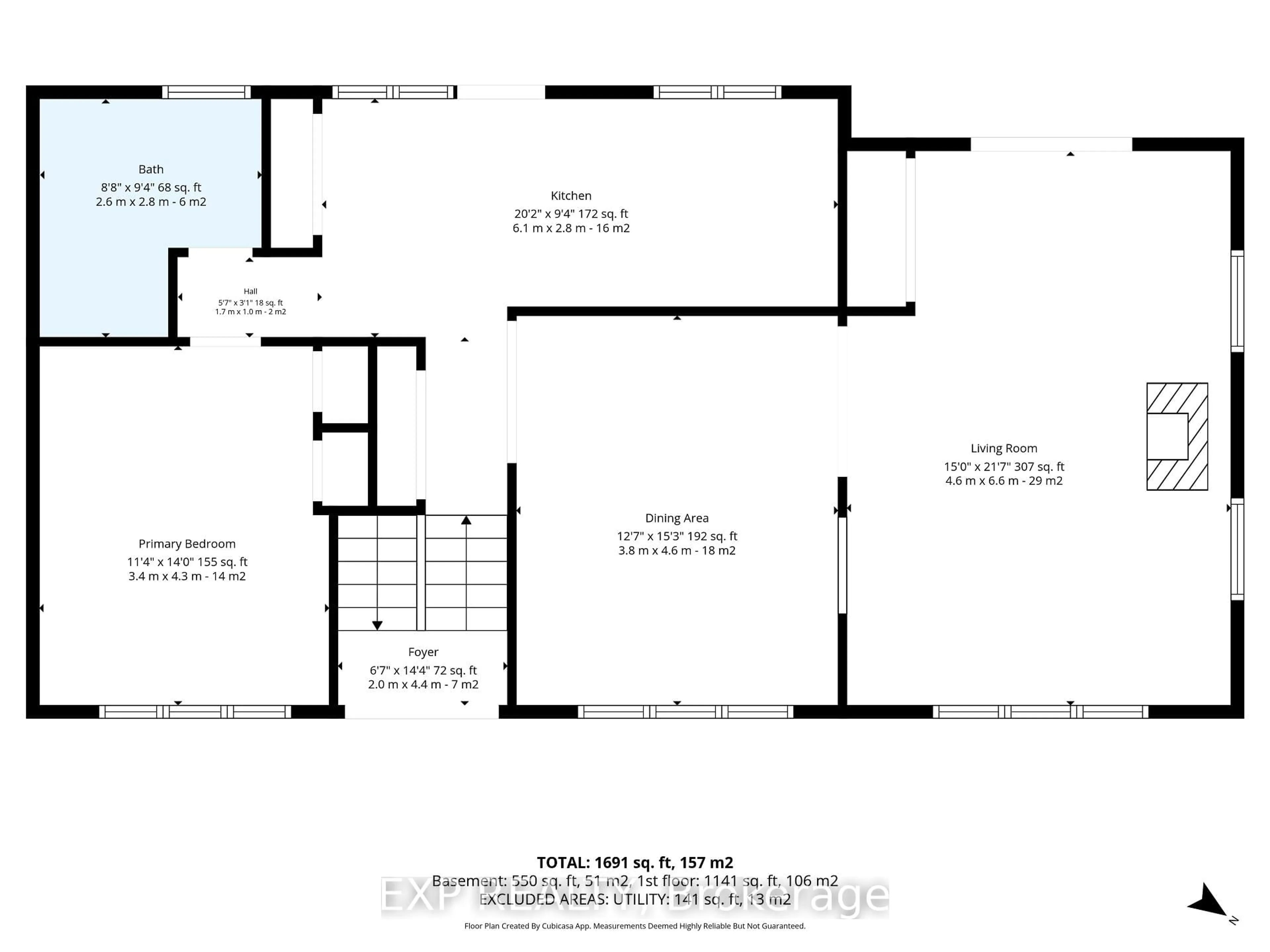 Floor plan for 5434 Long Island Rd, Ottawa Ontario K4M 1H3