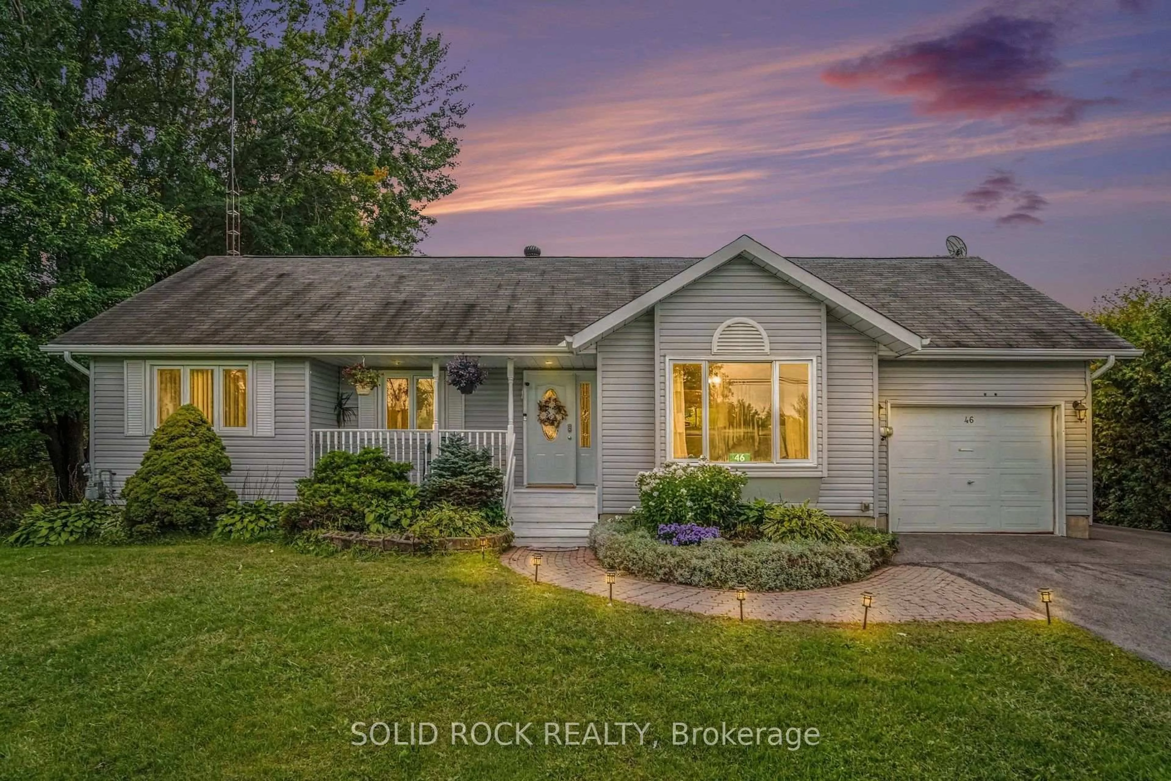 Home with vinyl exterior material, street for 46 Cockburn St, North Stormont Ontario K0C 1G0