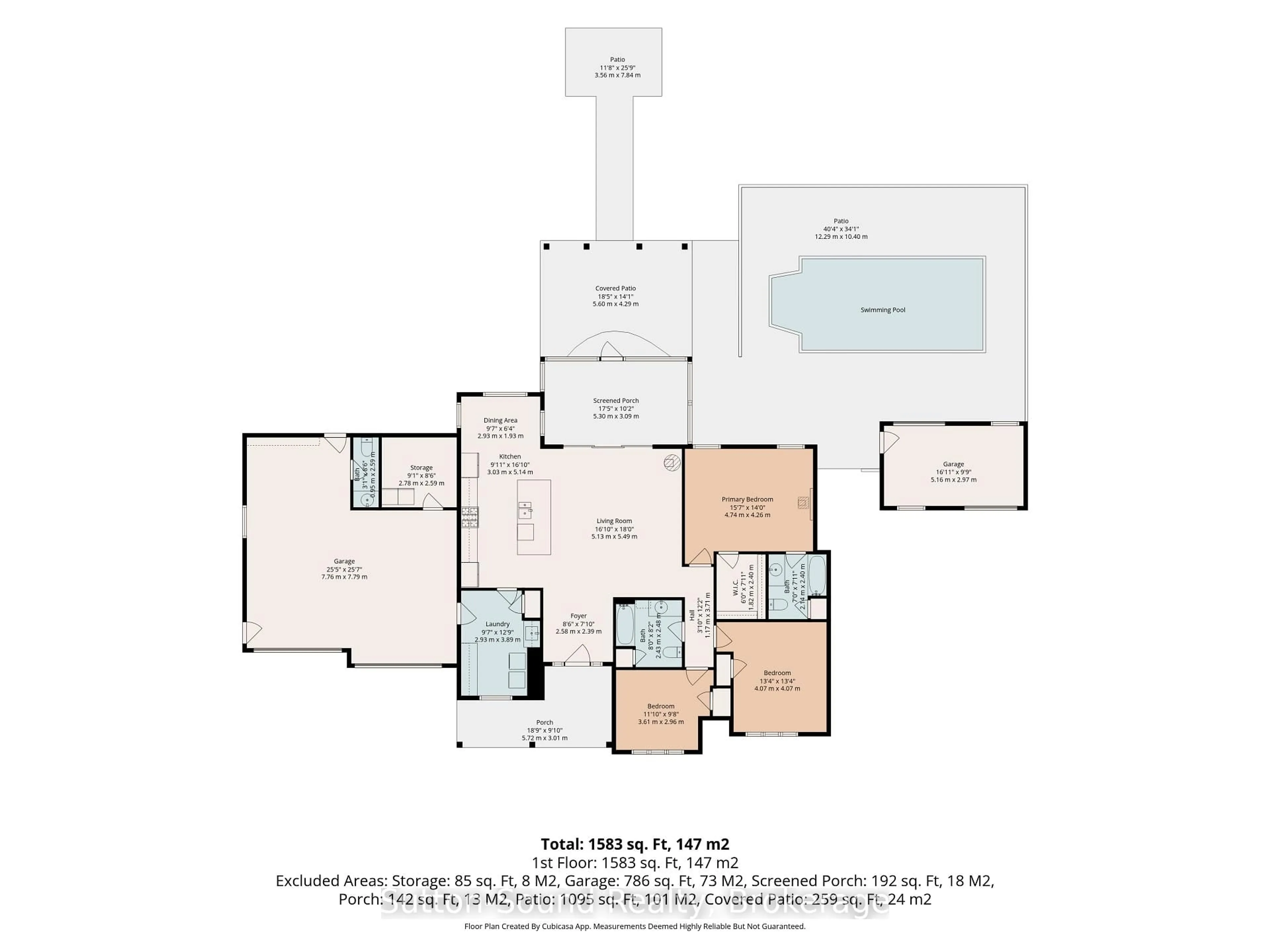 Floor plan for 1 Walker Way, South Bruce Peninsula Ontario N0H 2G0