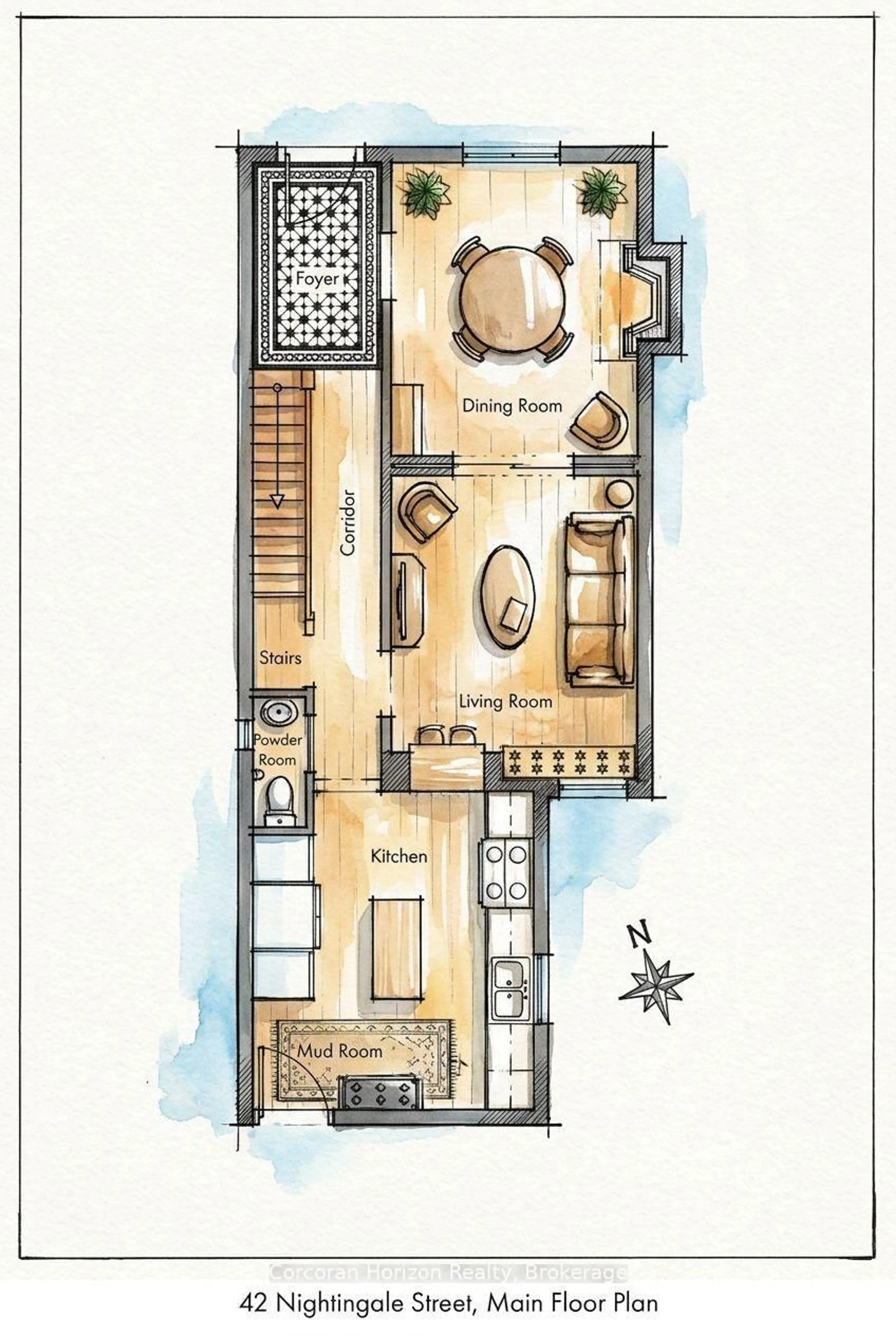 Floor plan for 42 Nightingale St, Hamilton Ontario L8L 1R8