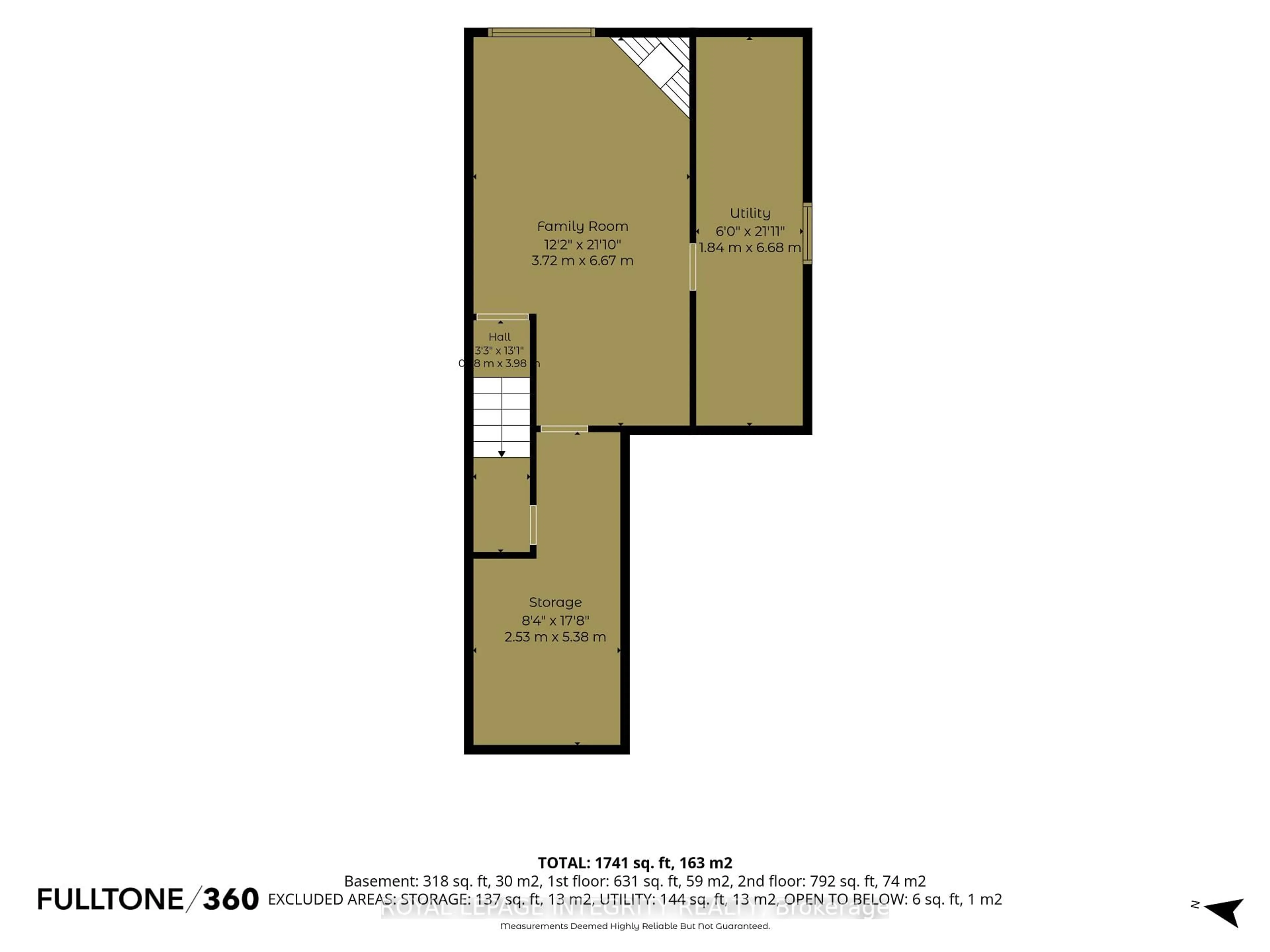 Floor plan for 1764 Plainridge Cres, Ottawa Ontario K4A 0L9
