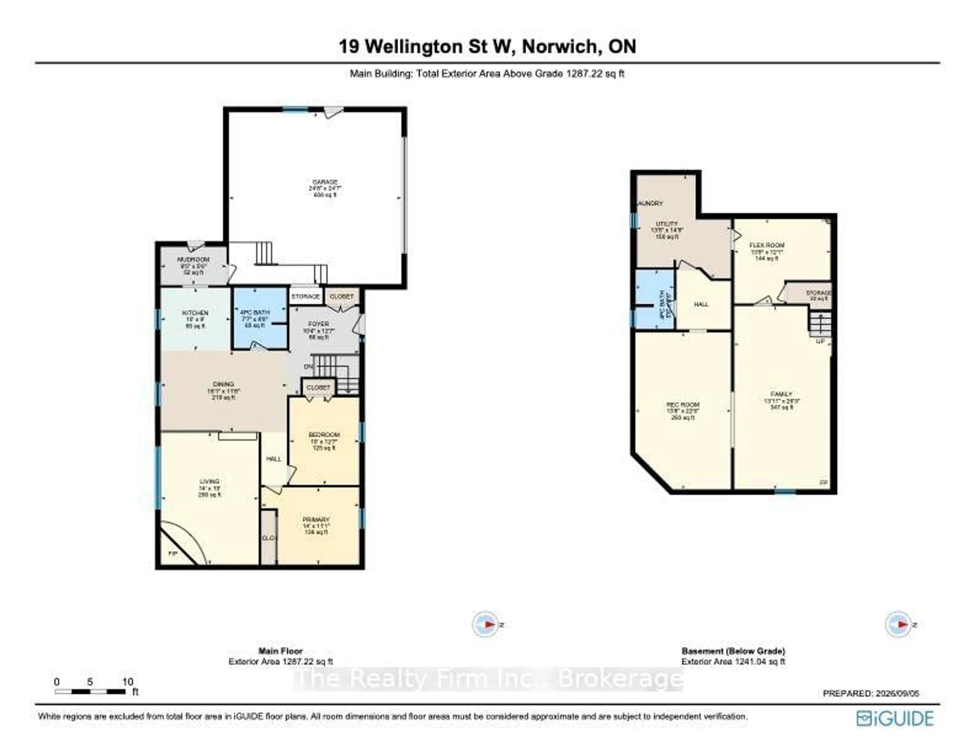 Floor plan for 19 Wellington St, Norwich Ontario N0J 1R0