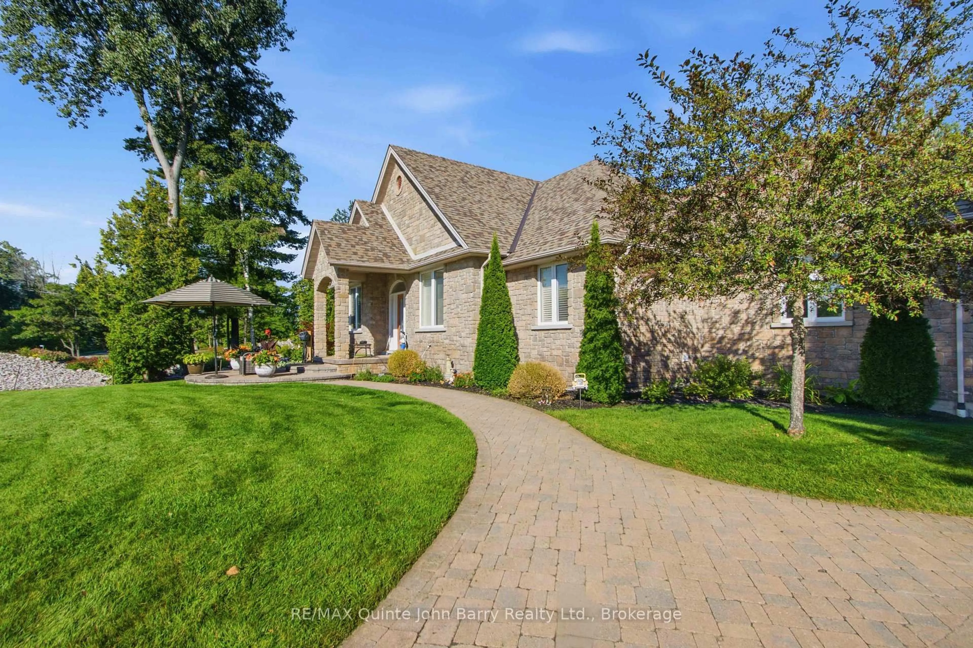 Home with brick exterior material, street for 5 Old Carrying Place Rd, Quinte West Ontario K0K 1L0