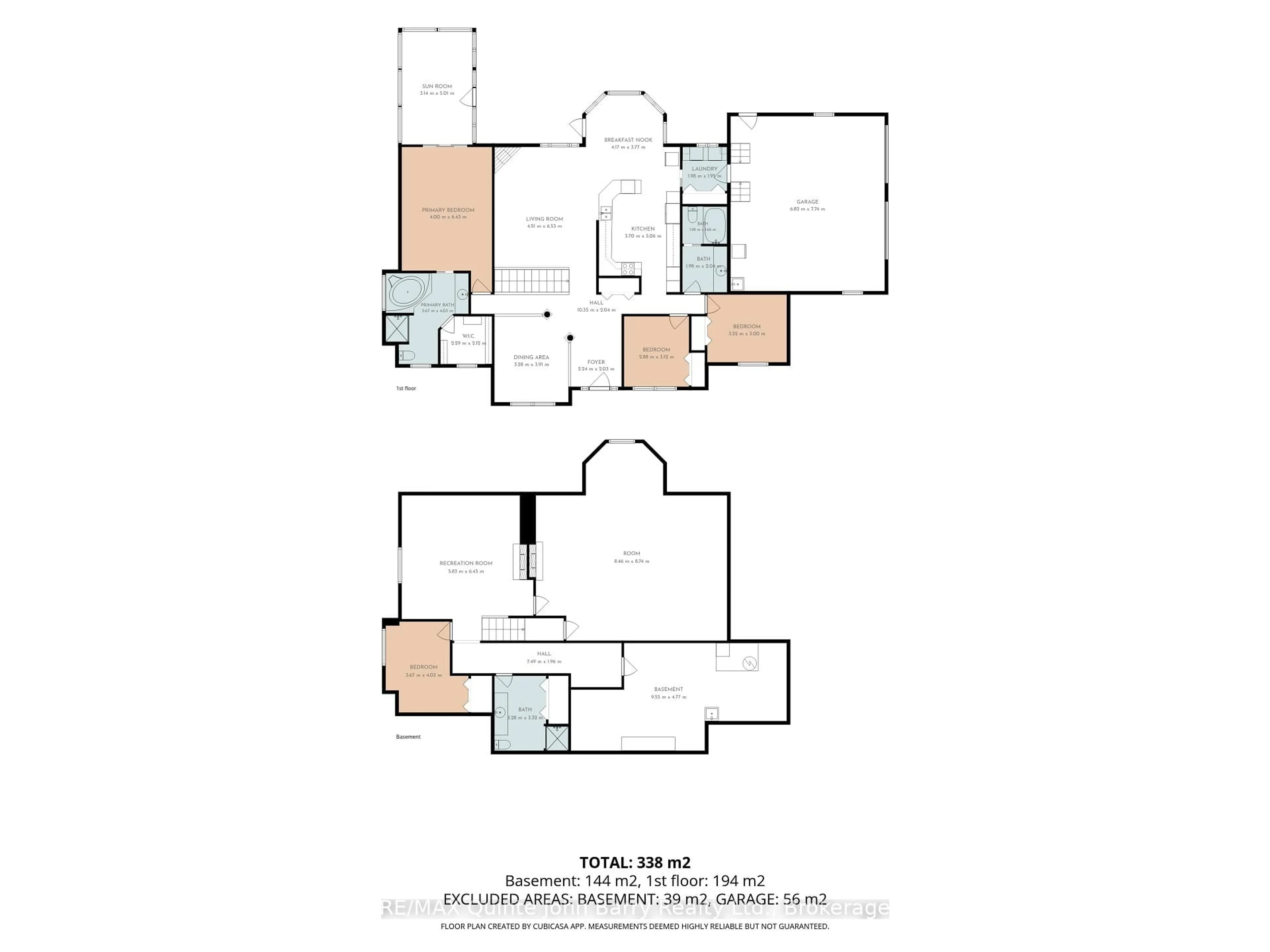 Floor plan for 5 Old Carrying Place Rd, Quinte West Ontario K0K 1L0
