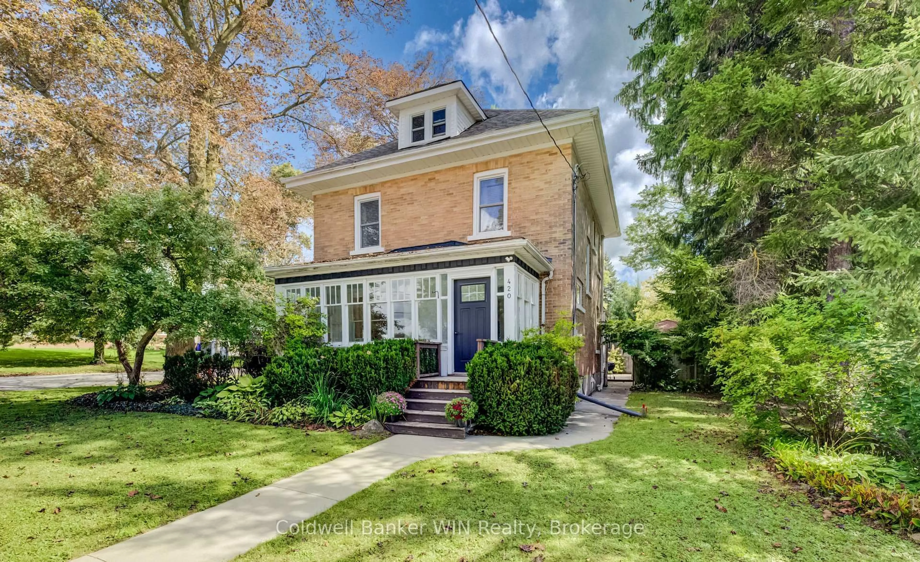 Home with brick exterior material, street for 420 Parkside Dr, Wellington North Ontario N0G 2L3