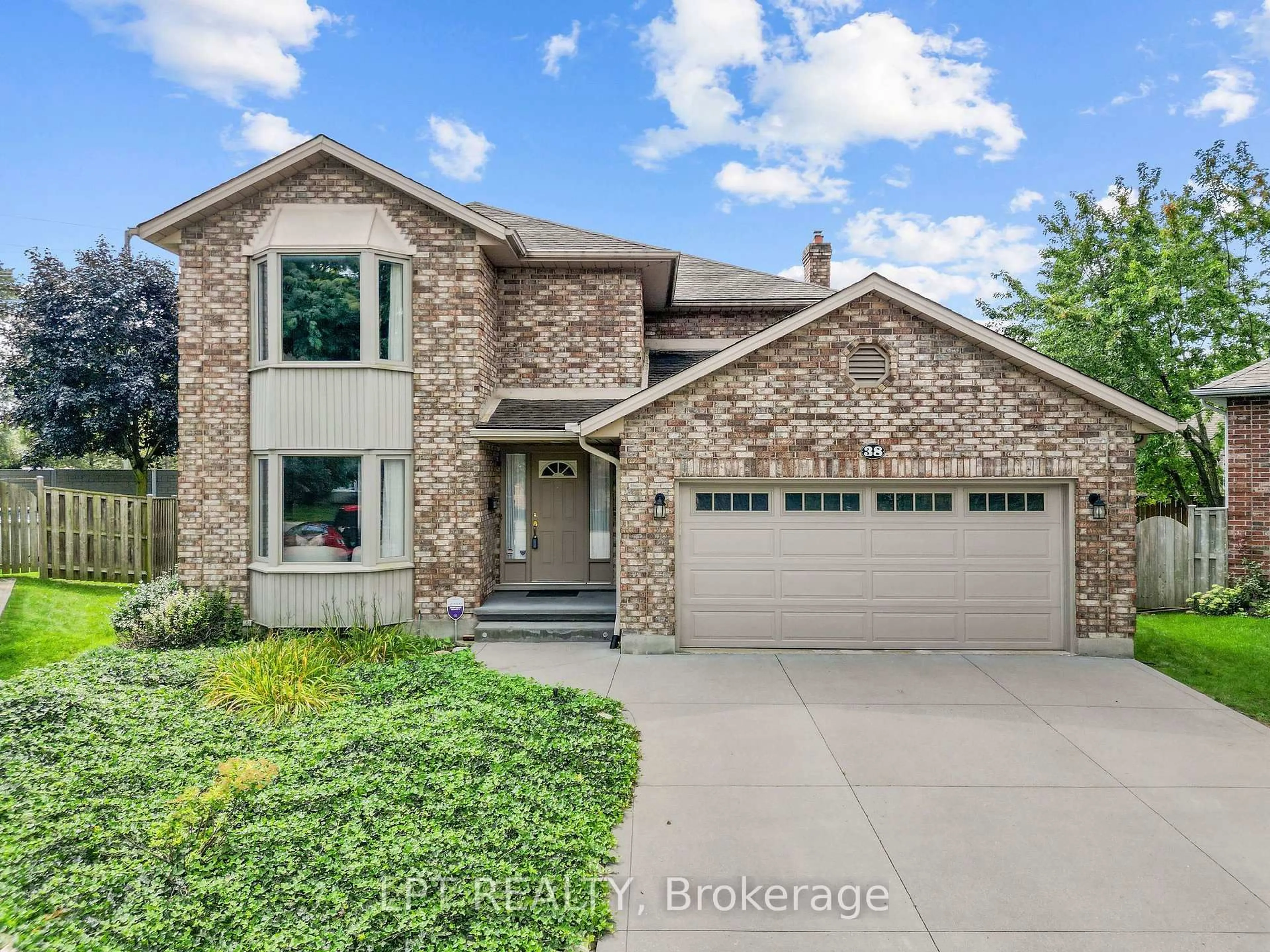 Home with brick exterior material, street for 38 Stoneycreek Pl, London North Ontario N5X 3X4
