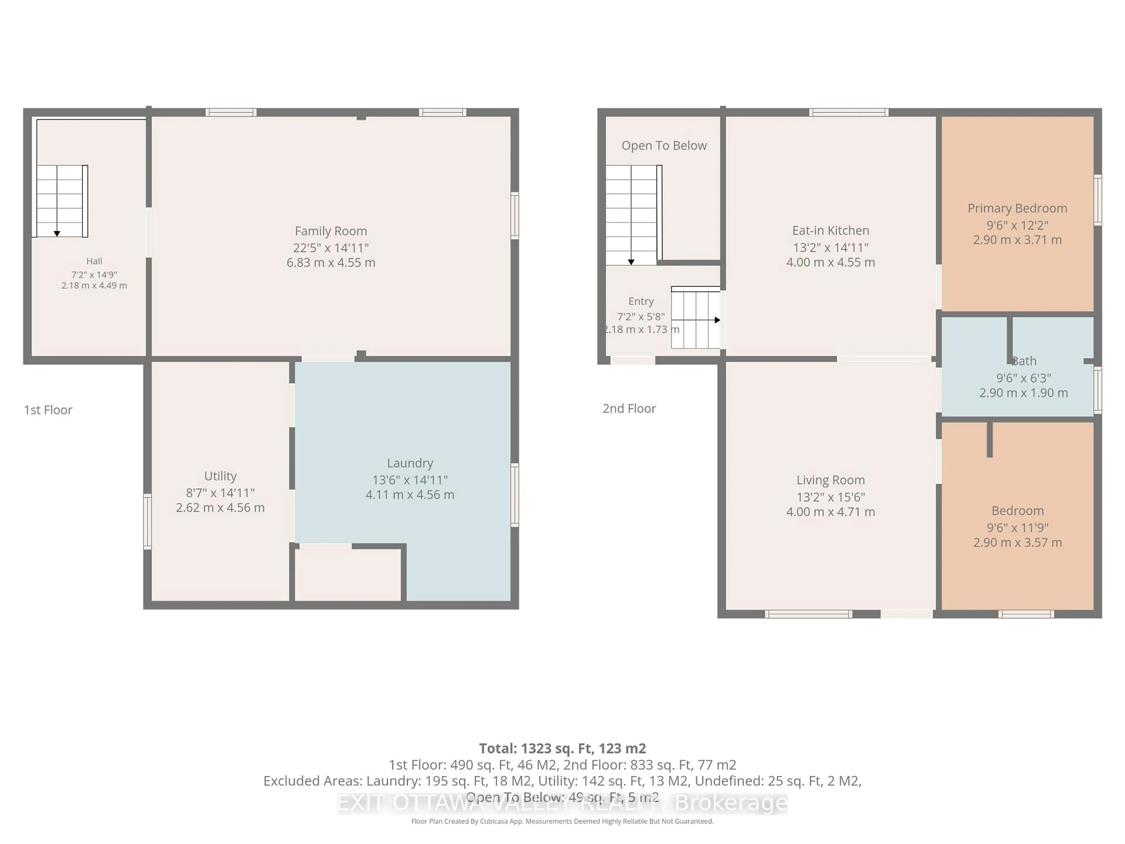 Floor plan for 39 Creek St, Westmeath Ontario K0J 2L0