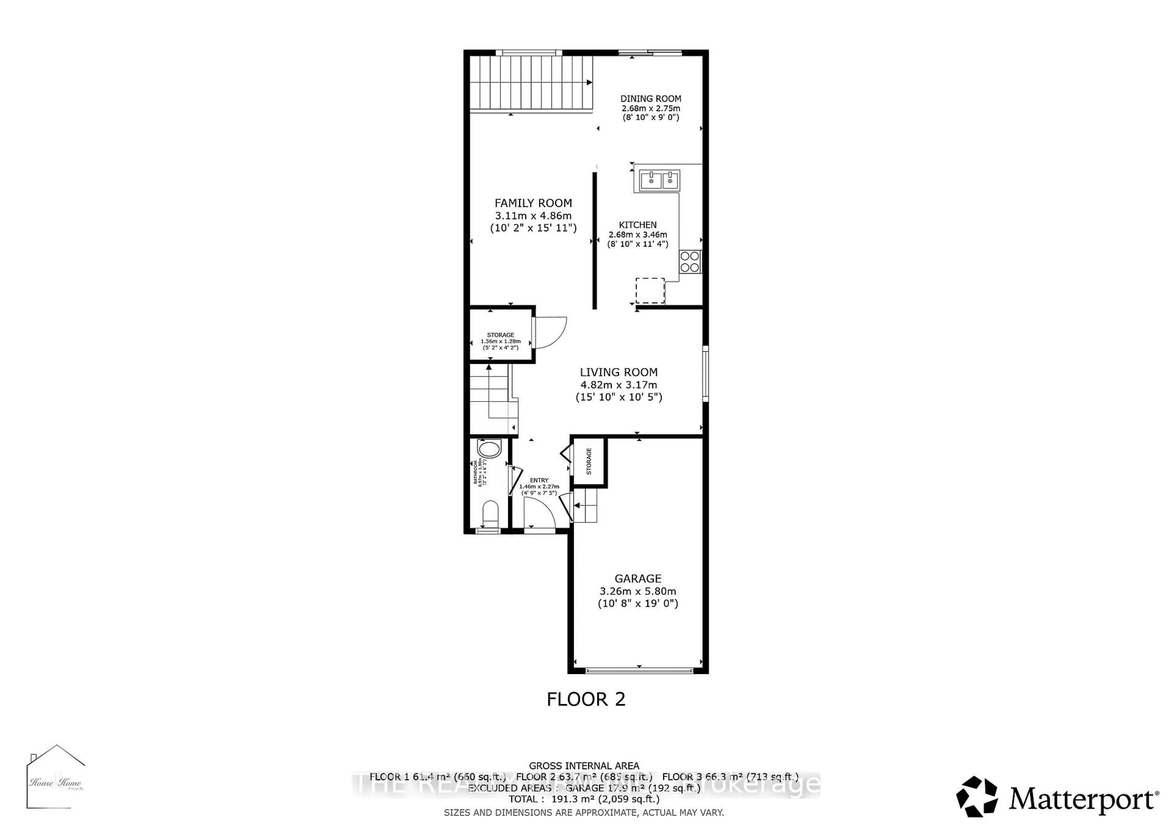 Floor plan for 382 Lighthouse Rd, London South Ontario N6M 1J1