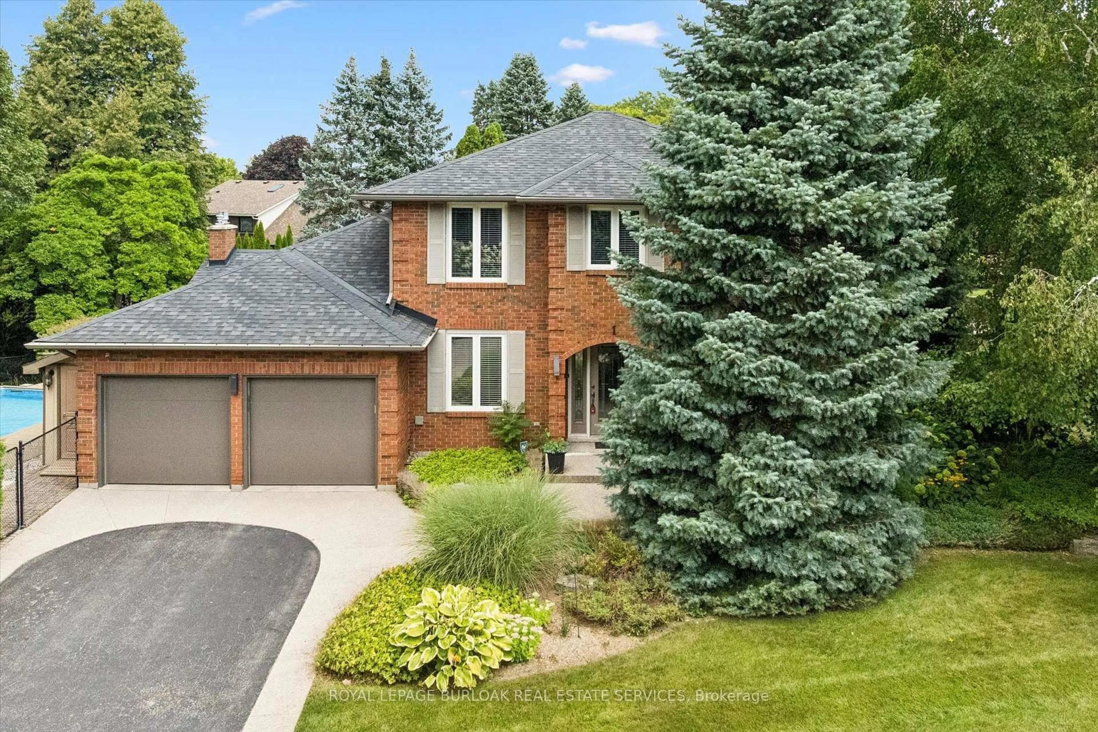 Home with brick exterior material, street for 1 Chatterson Dr, Hamilton Ontario L9G 1B6