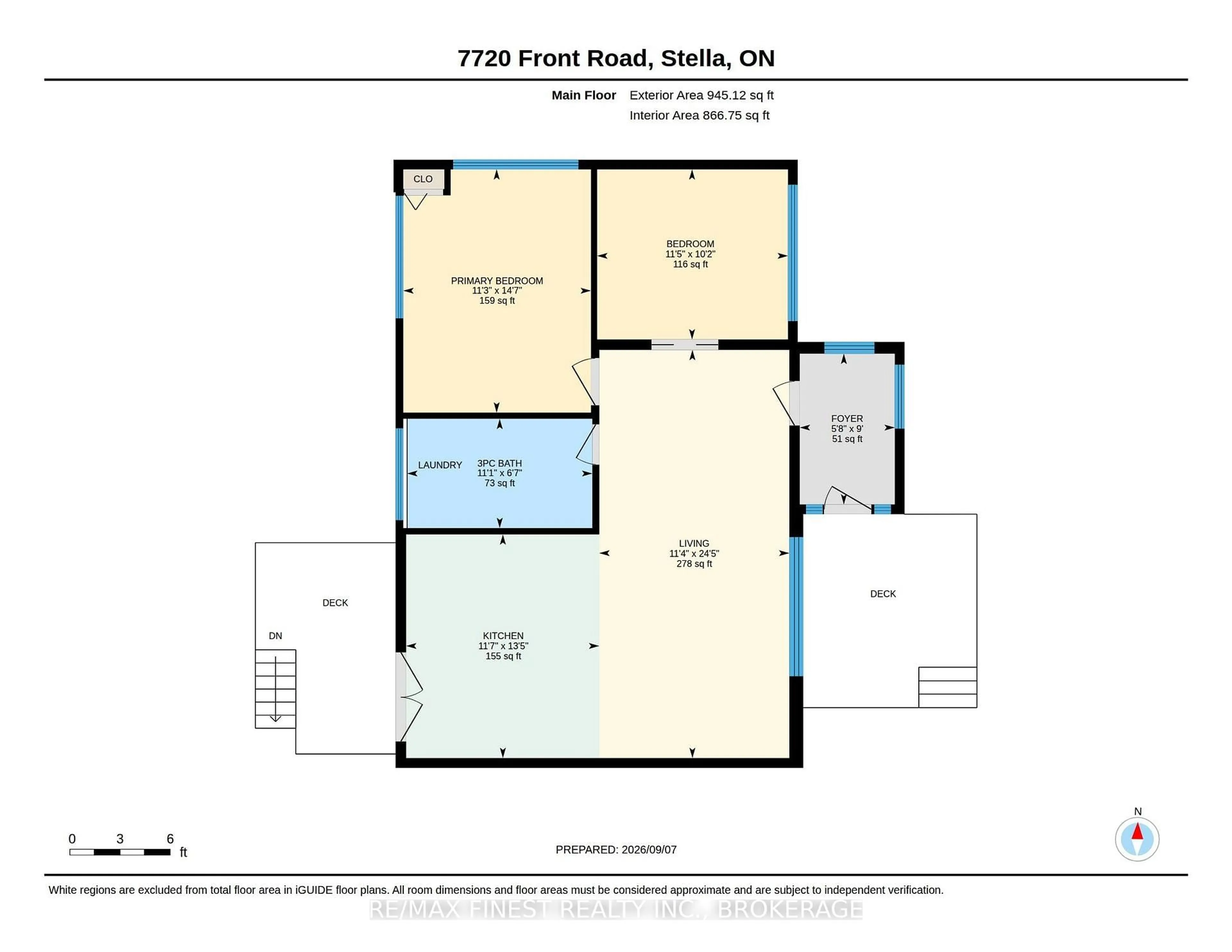 Floor plan for 7720 Front Rd, Stella Ontario K0H 2S0
