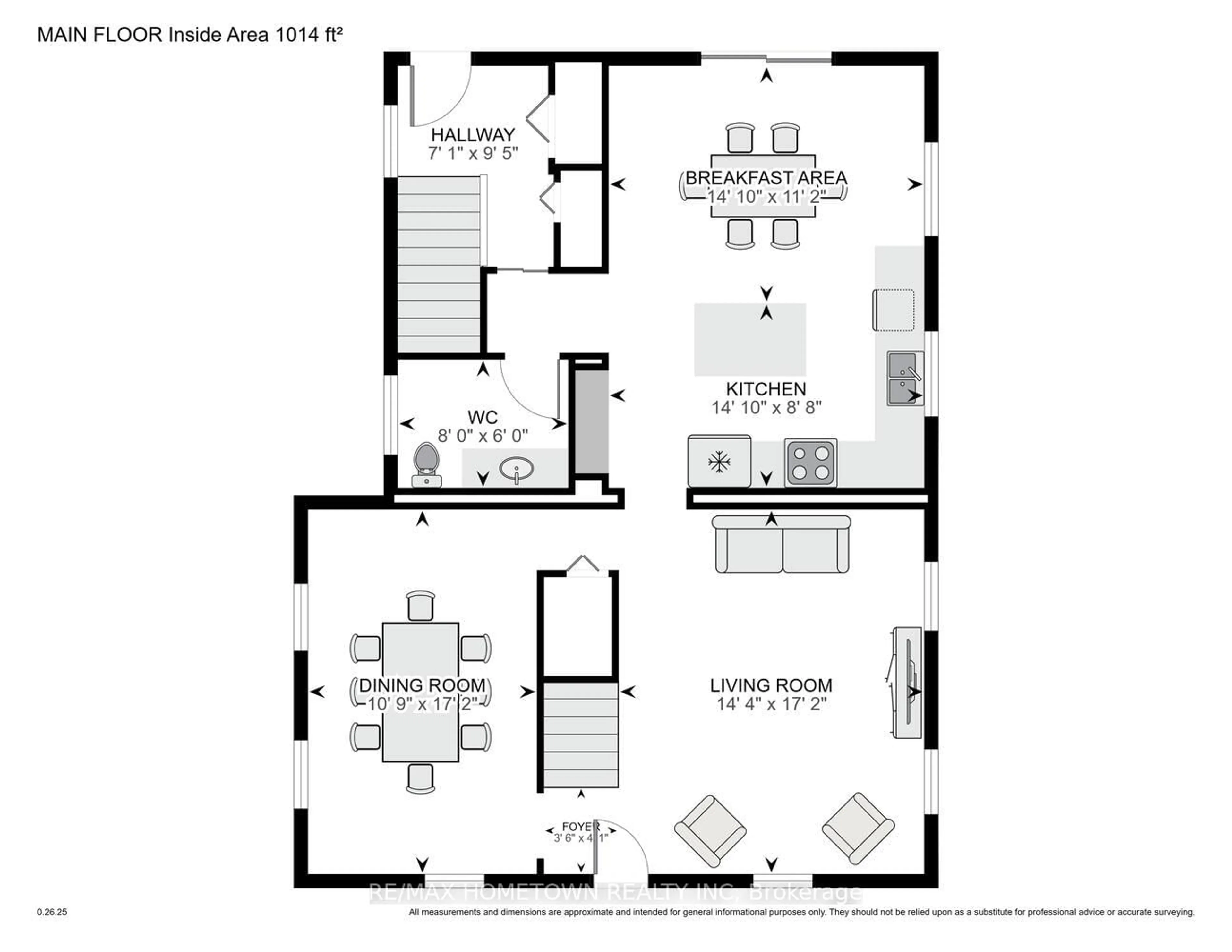 Floor plan for 12402 County Road 18 Rd, South Dundas Ontario K0C 2H0