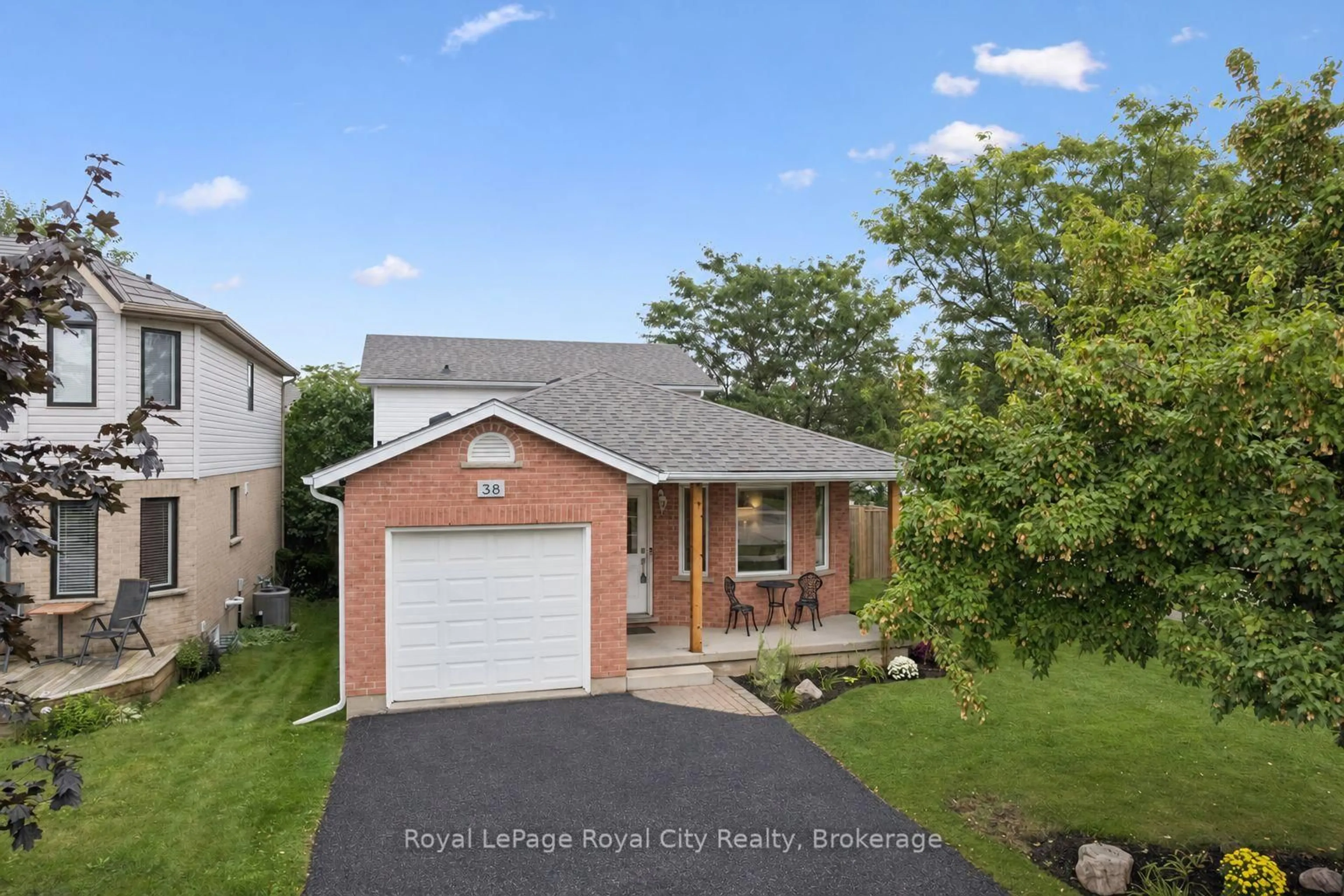 Home with brick exterior material, street for 38 Borland Dr, Guelph Ontario N1G 5B5