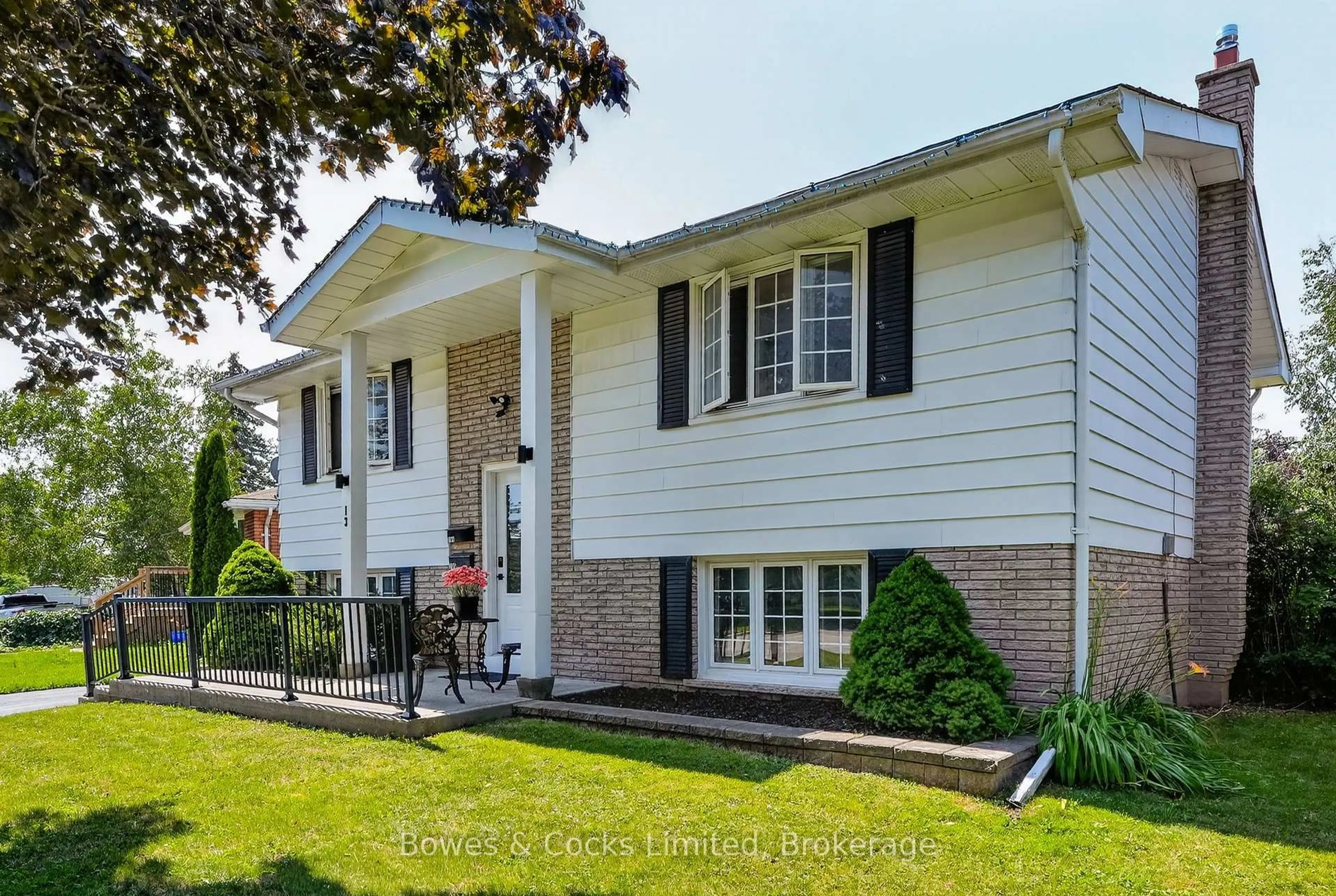 Home with vinyl exterior material, street for 13 Rosemary Dr, Kawartha Lakes Ontario K9V 4T2
