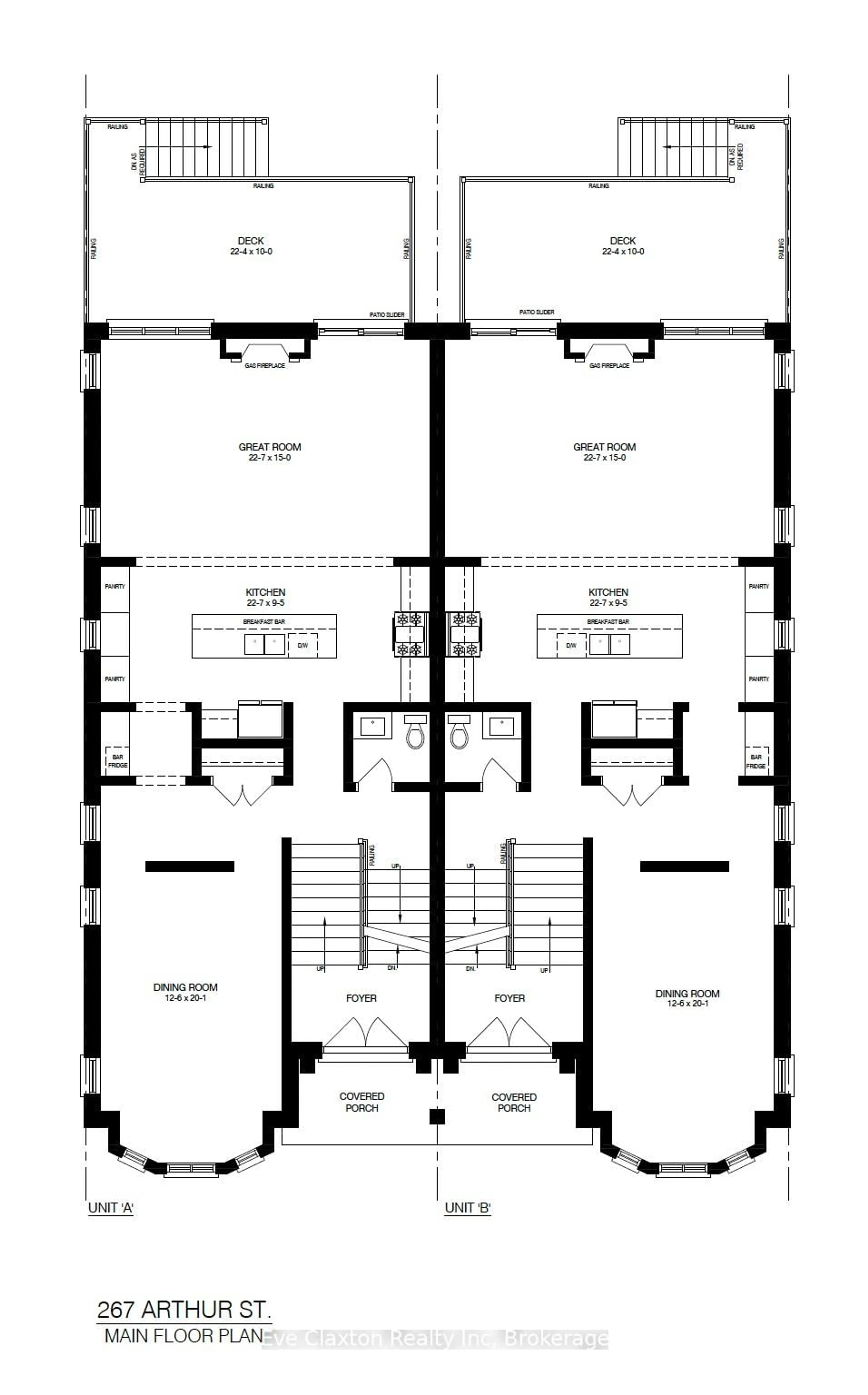 Floor plan for 267 Arthur St #PART 1, Guelph Ontario N1E 4W1